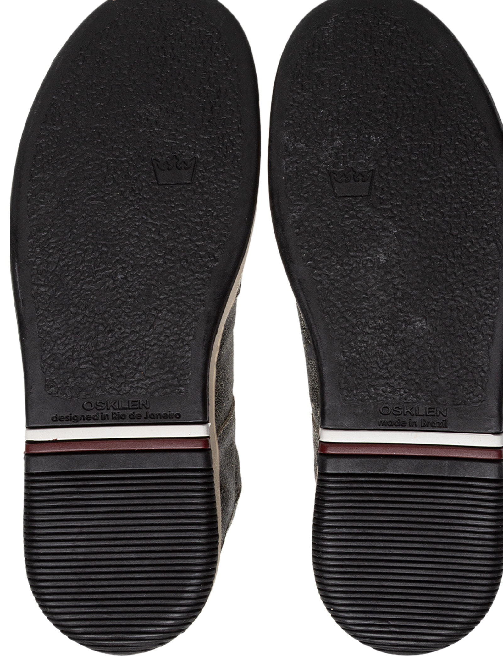 Tênis Masculino Soho Couro Gasto Preto Osklen