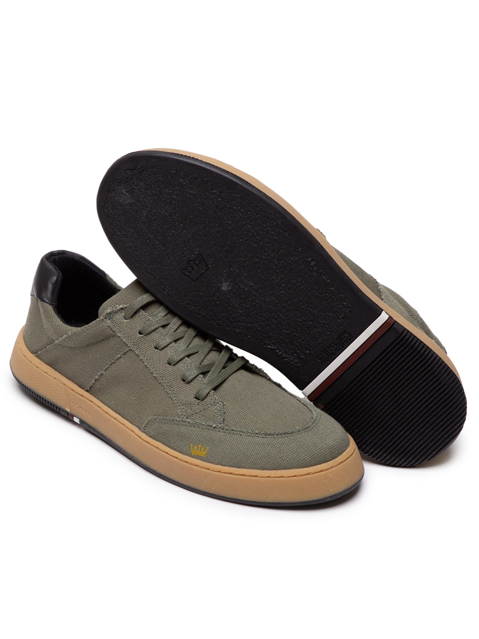 Tenis Masculino Soho Lona Street Verde Osklen - Main Image