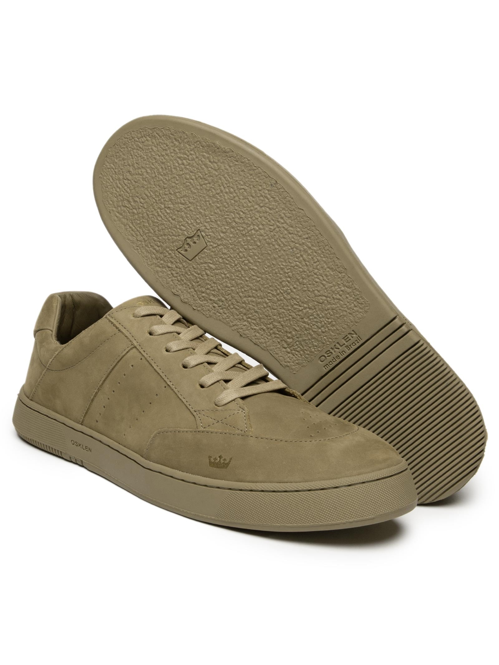 Tênis Masculino Soho Nobuck Monochromatic Marrom Osklen