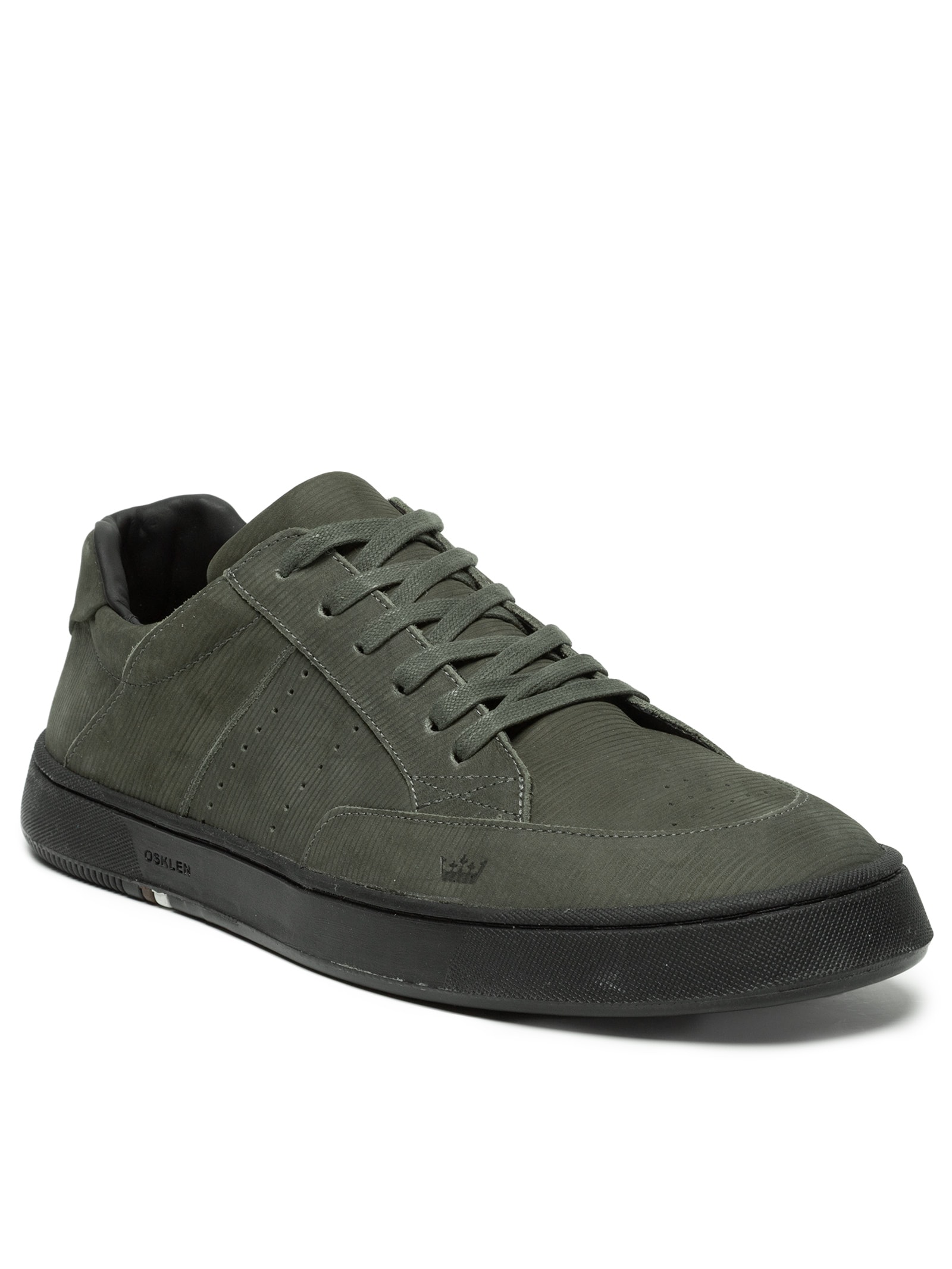 Tênis Masculino  Soho Riske Black Sole Verde Osklen