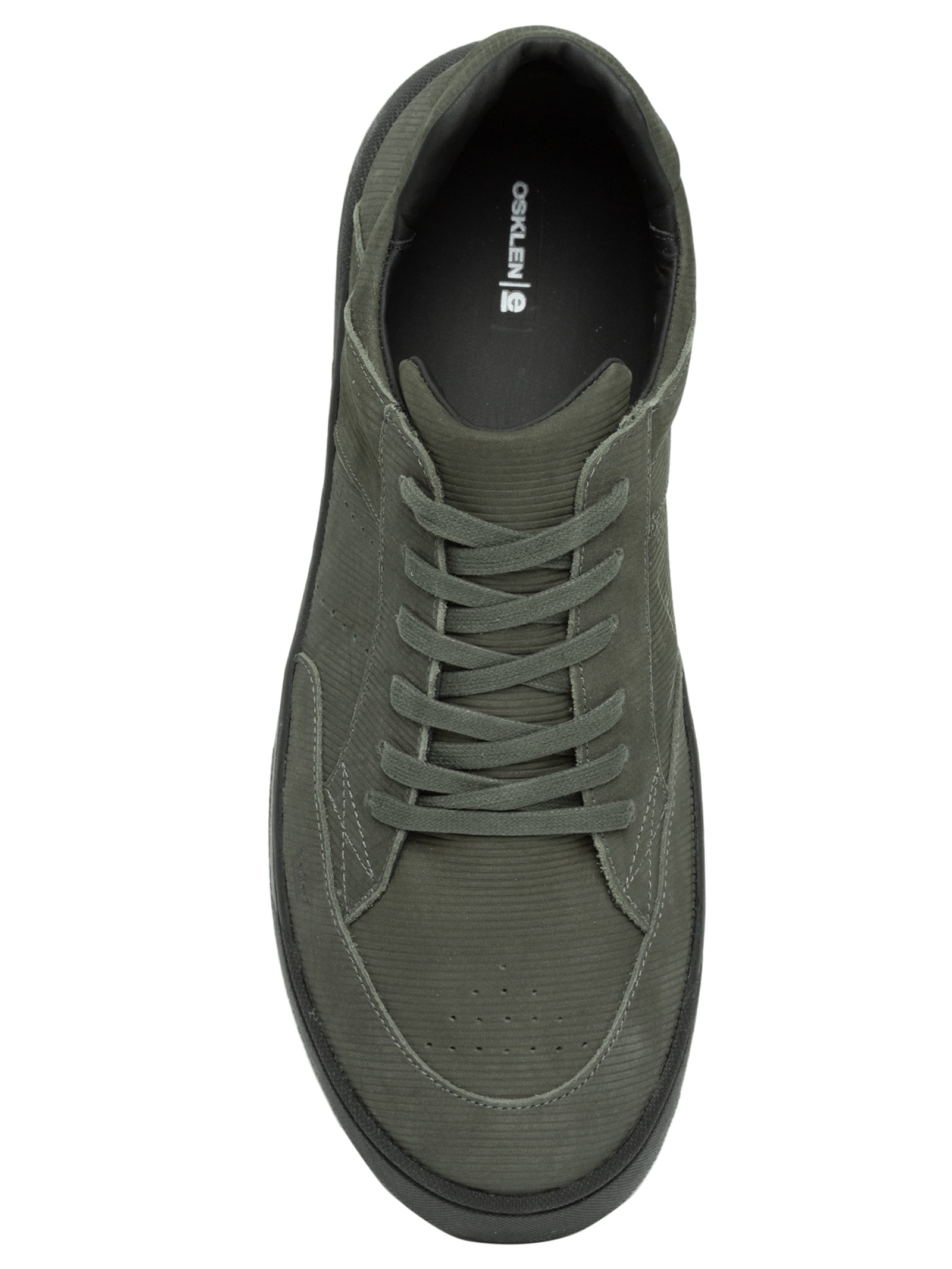 Tênis Masculino  Soho Riske Black Sole Verde Osklen