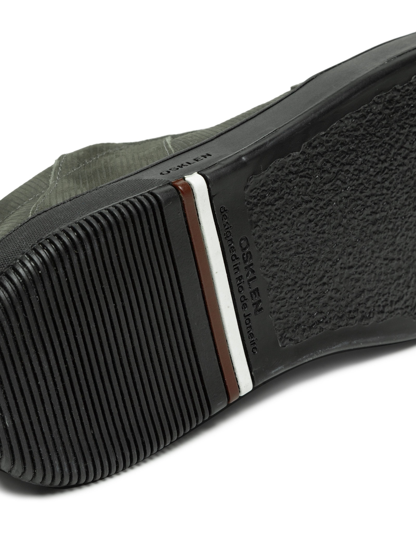 Tênis Masculino  Soho Riske Black Sole Verde Osklen