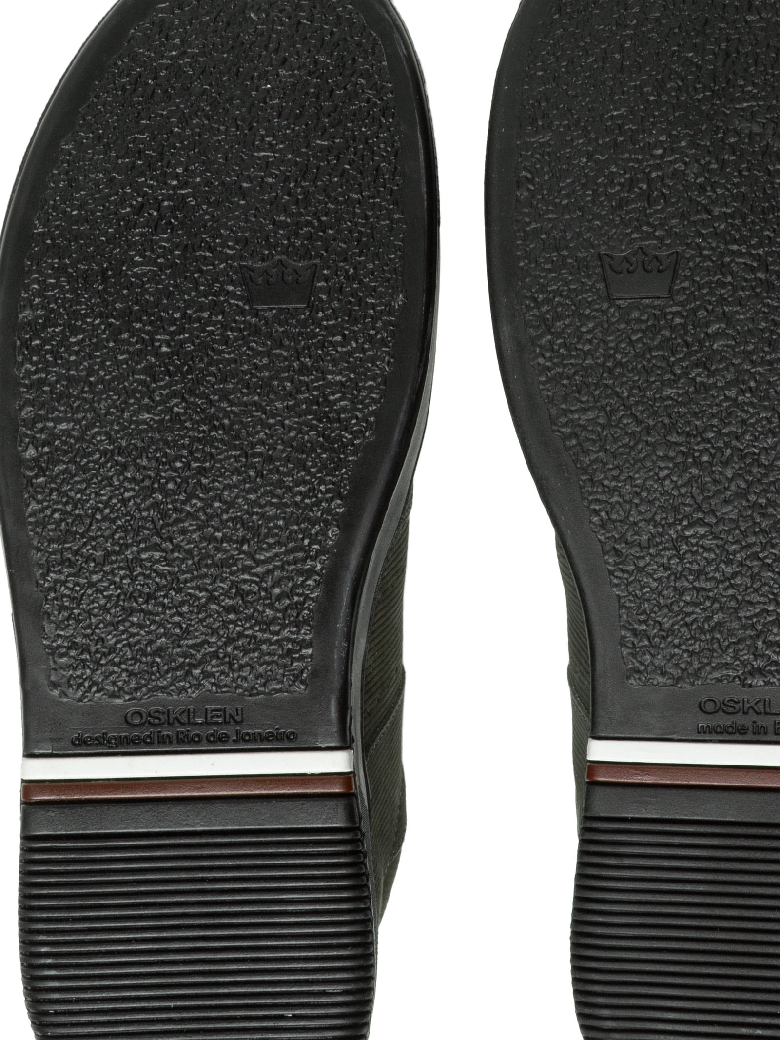 Tênis Masculino  Soho Riske Black Sole Verde Osklen