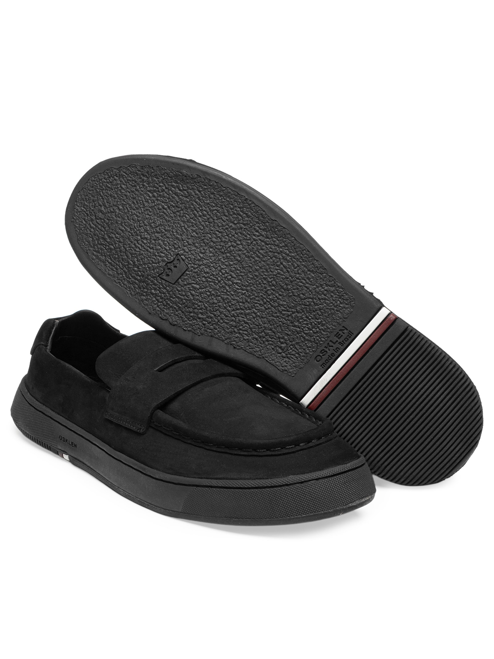 Tênis Masculino Soho Slip On Black Sole Preto Osklen