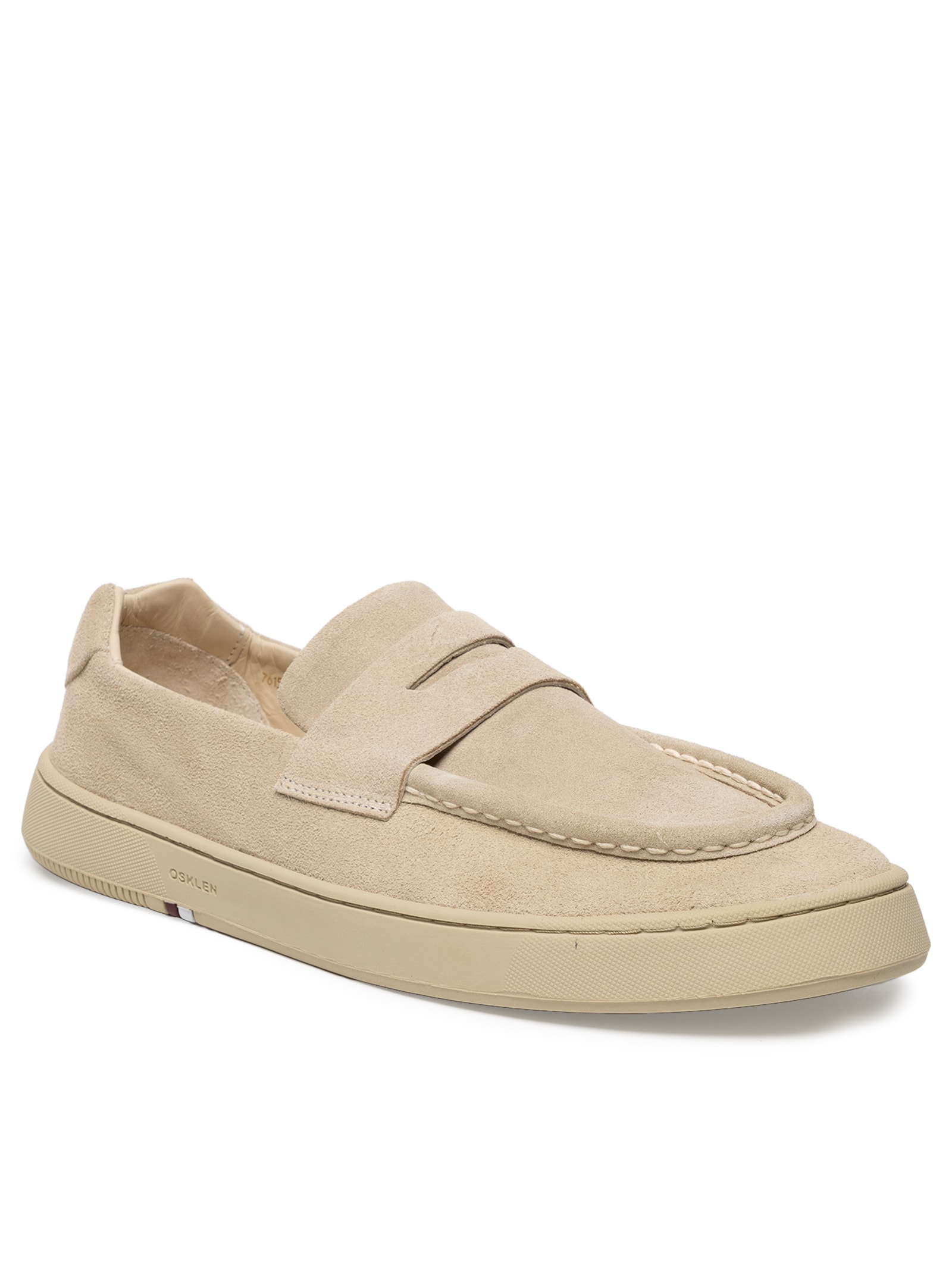 Tênis Masculino Soho Slip On Camurça Bege Osklen