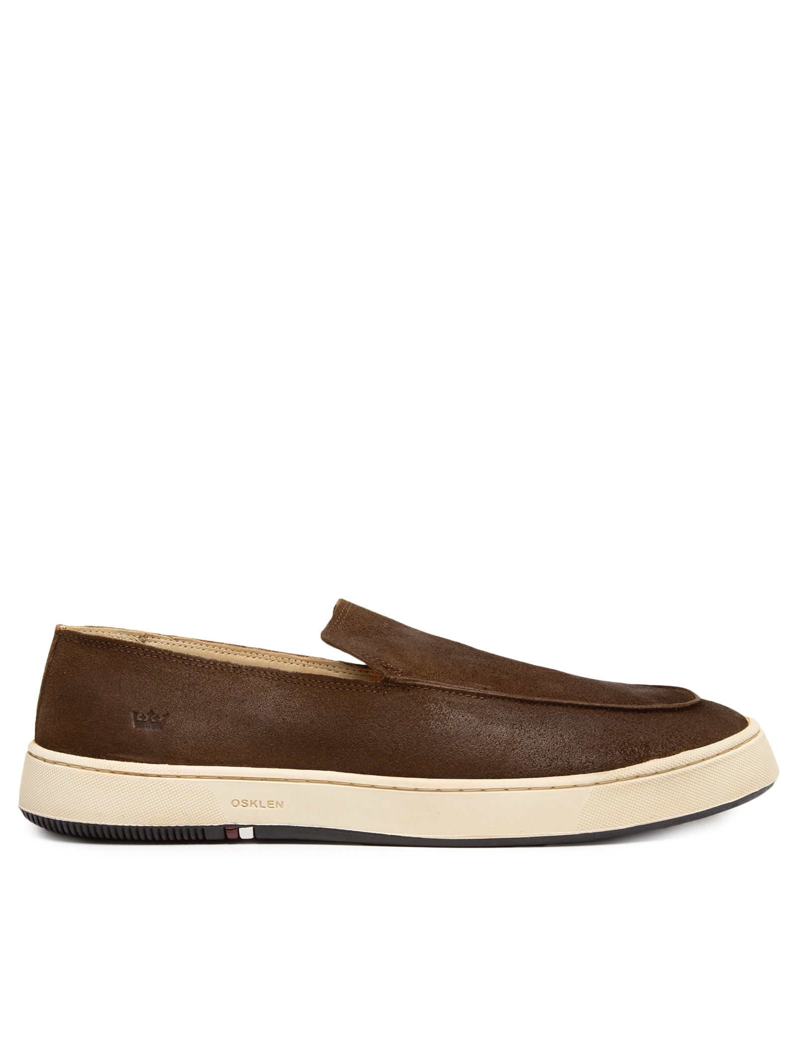 Tênis Masculino Soho Soft Moc Camurça Estonada Marrom Osklen