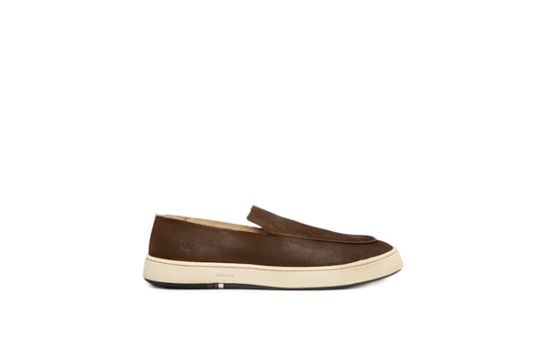 Tênis Masculino Soho Soft Moc Camurça Estonada - Marrom