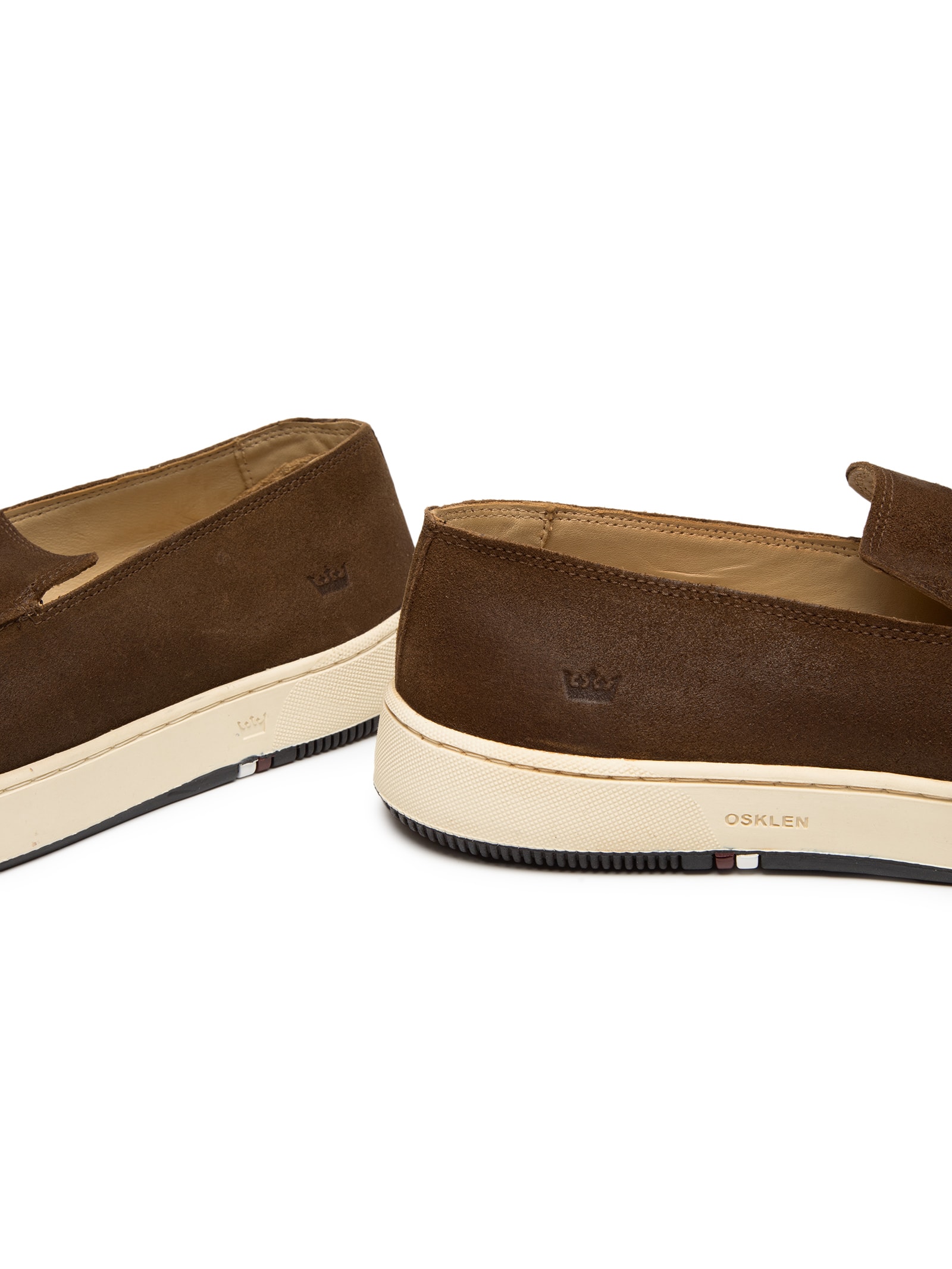 Tênis Masculino Soho Soft Moc Camurça Estonada Marrom Osklen