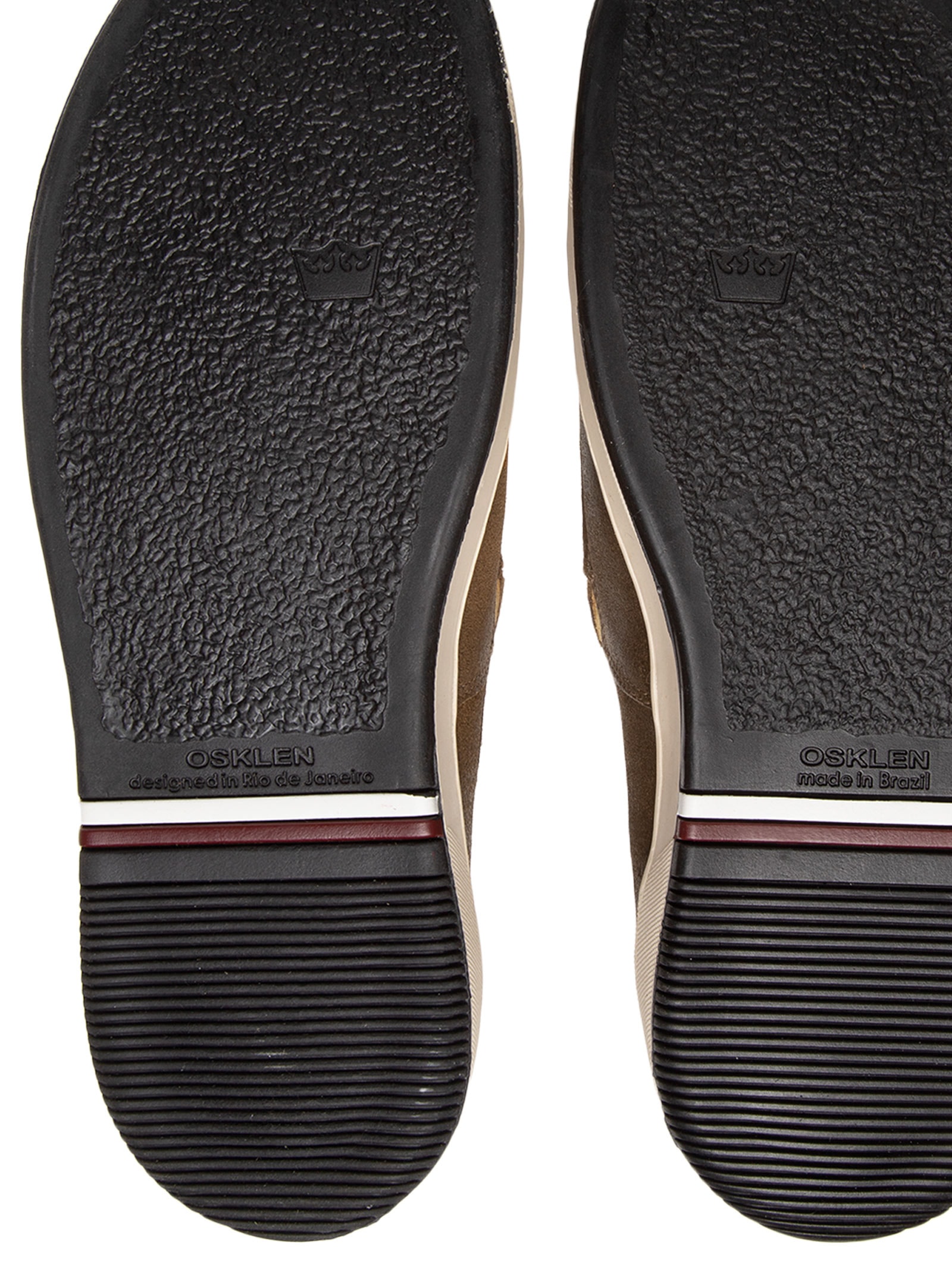 Tênis Masculino Soho Soft Moc Camurça Estonada Marrom Osklen