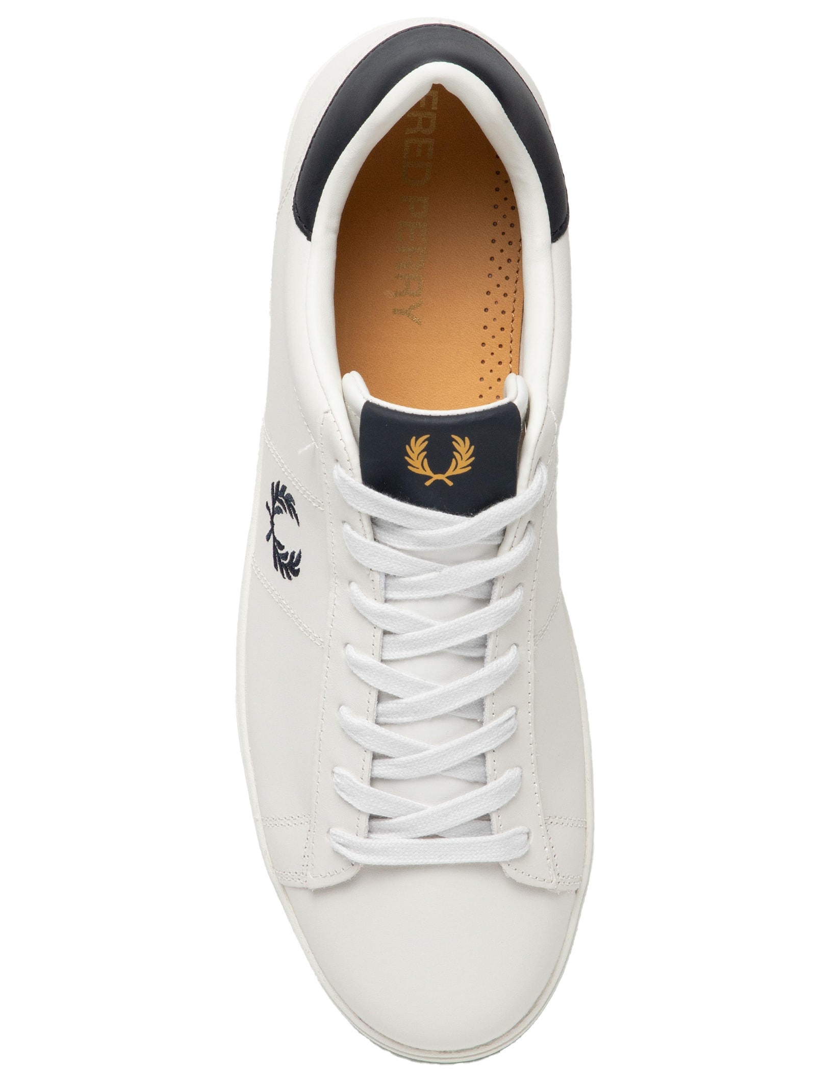 Tênis Masculino Spencer Leather - Fred Perry - Off White