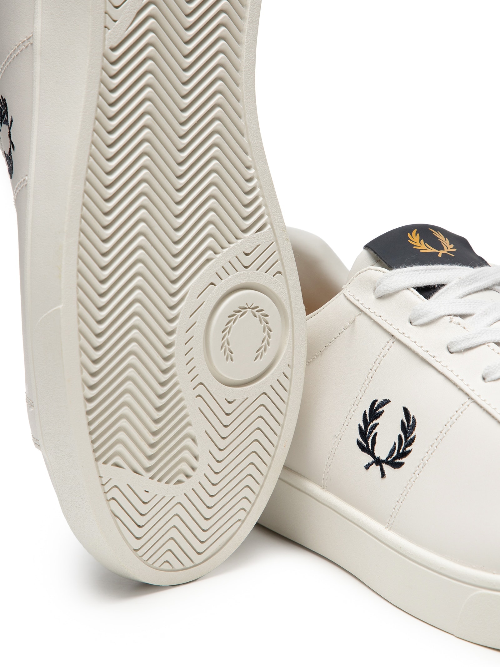 Tênis Masculino Spencer Leather - Fred Perry - Off White