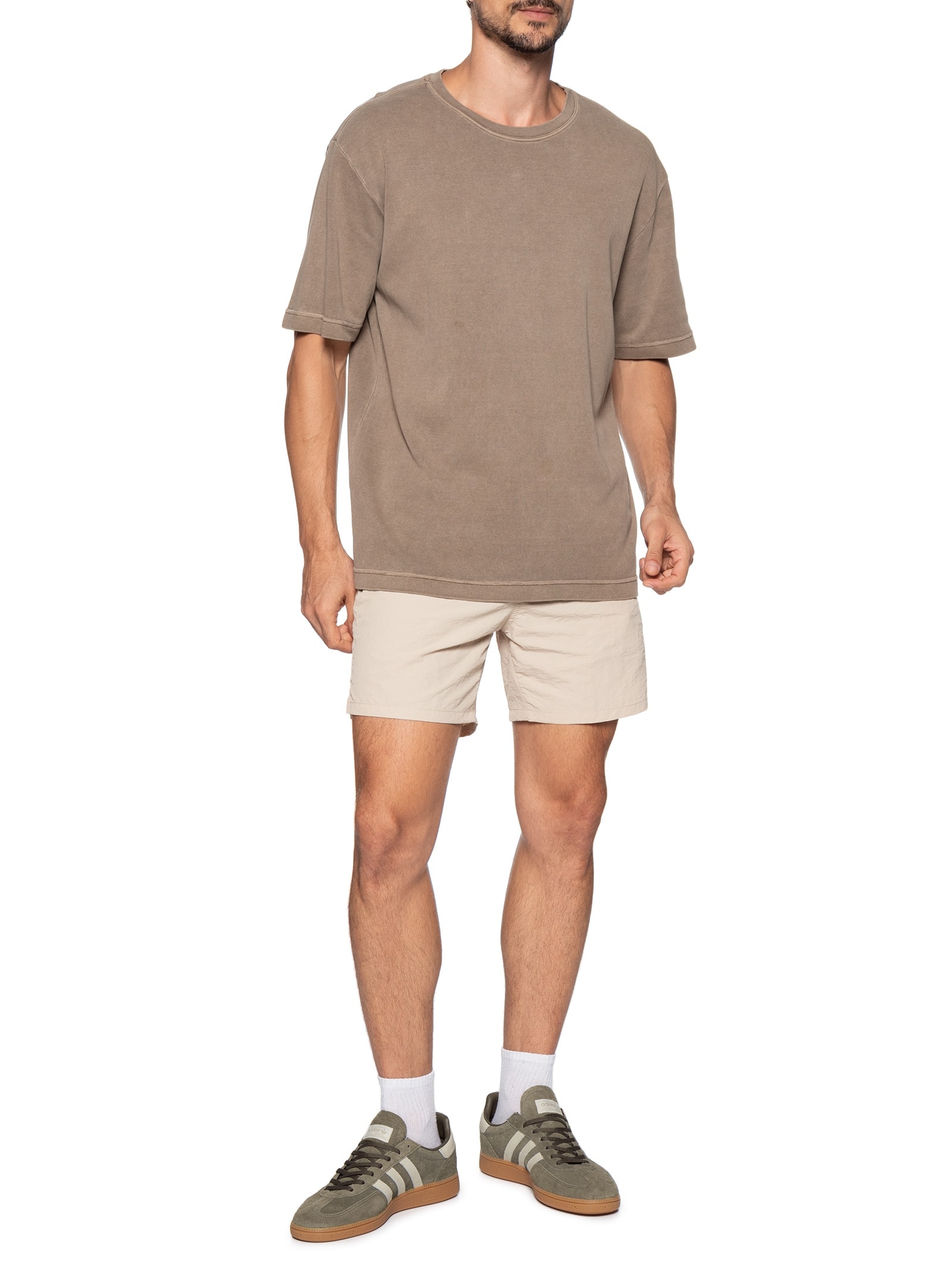 Tênis Masculino Stenis Handball Spezial Marrom Adidas Originals