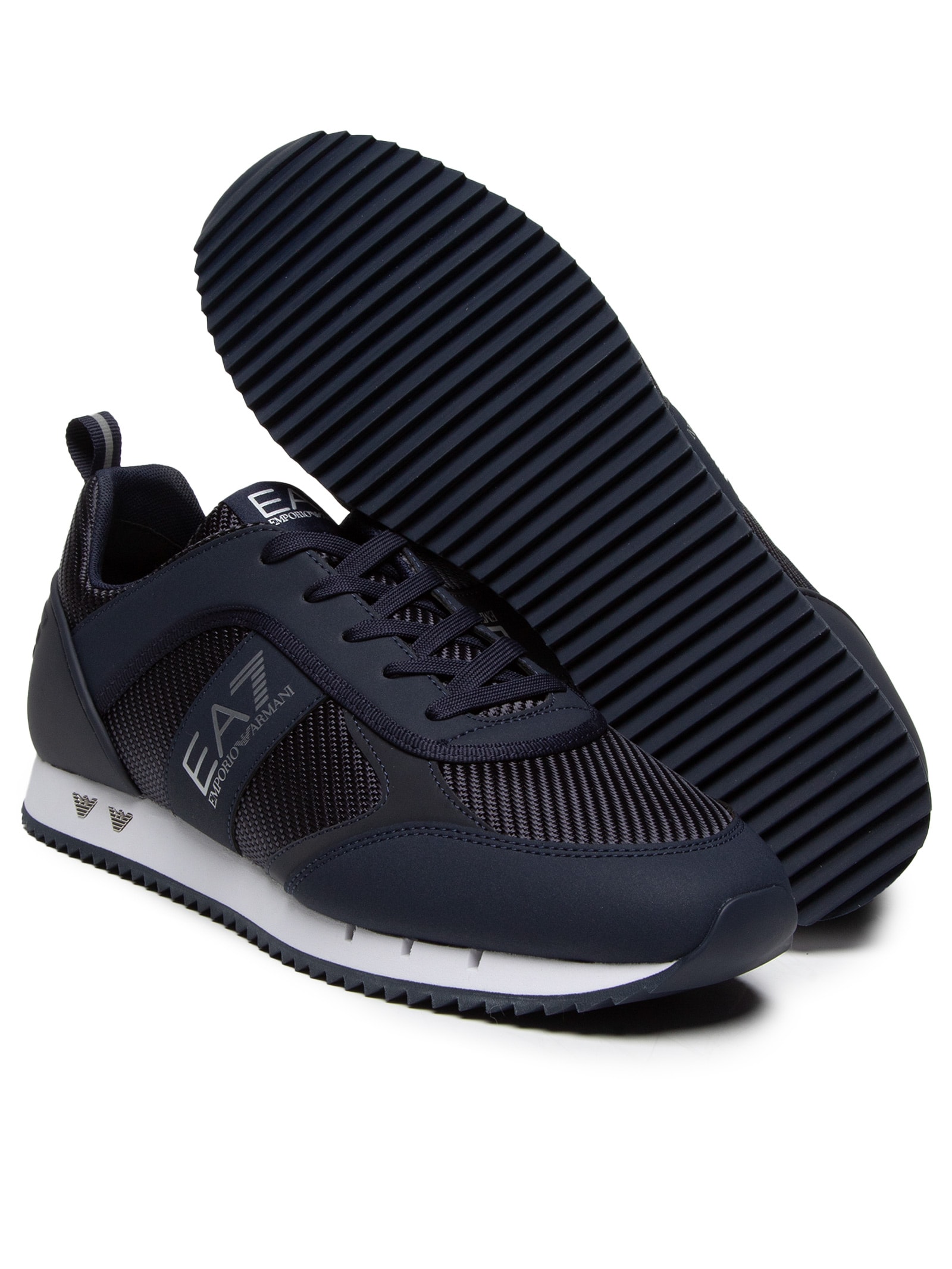 Tênis Masculino Stivale Azul Ea7 Emporio Armani