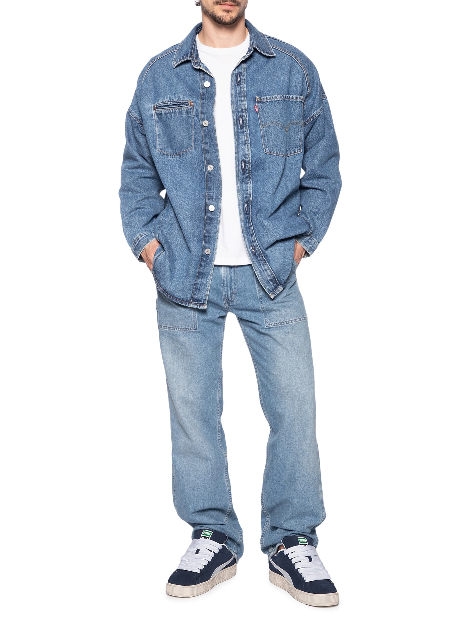 Tênis Masculino Suede XI Azul Puma