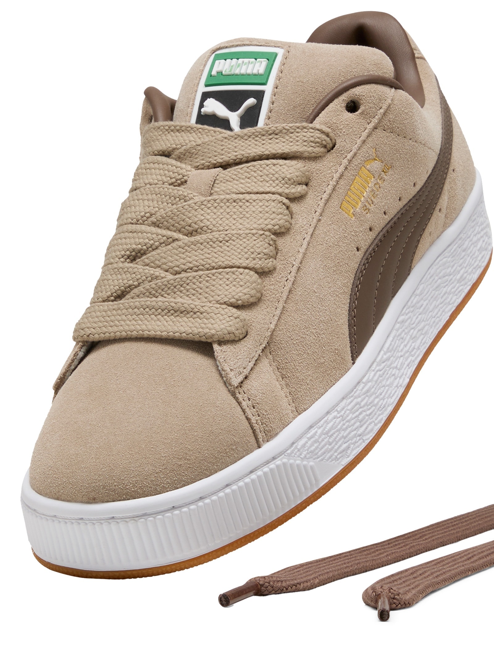 Tênis Masculino Suede XI Marrom Puma