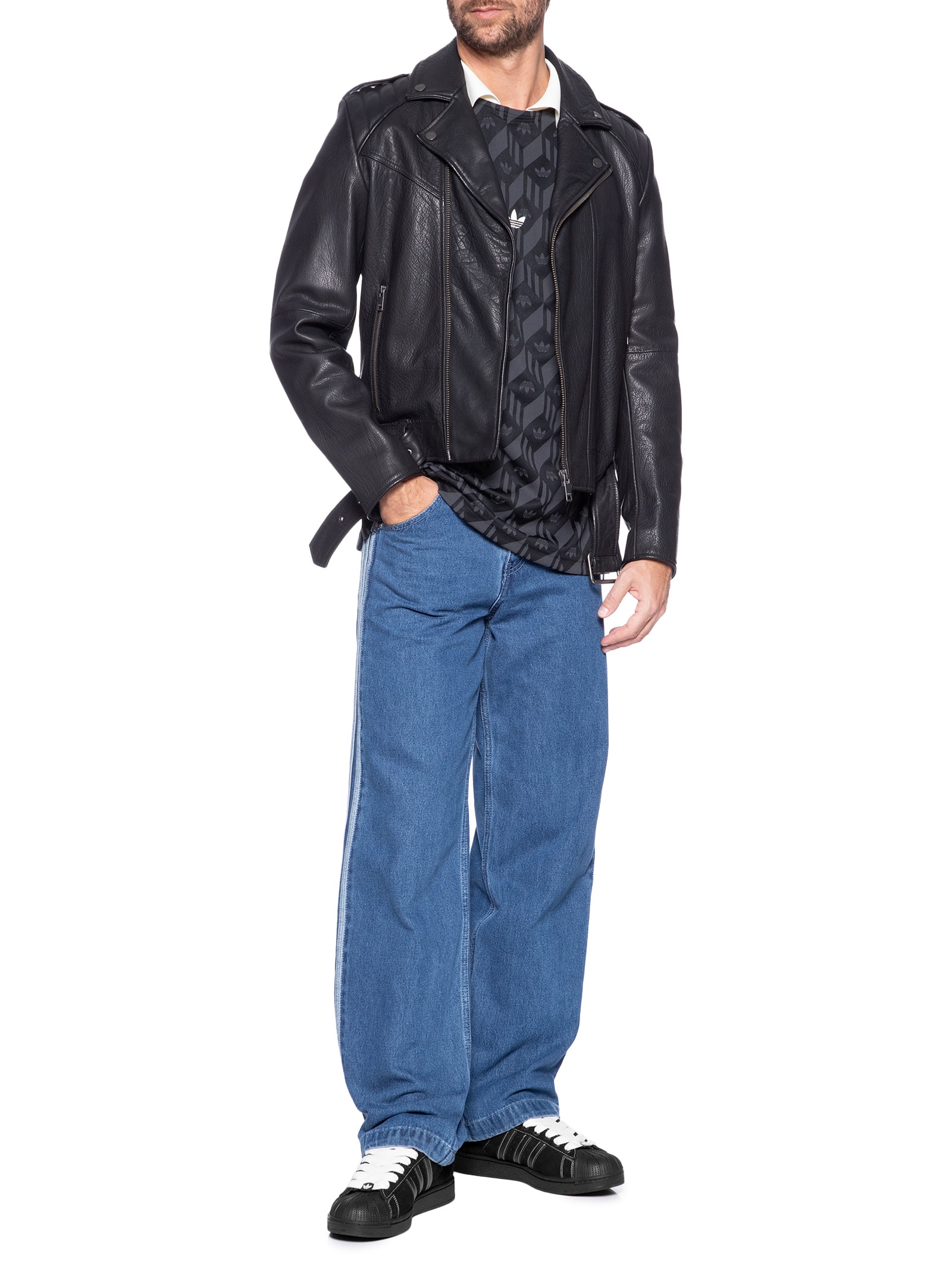 Adidas Originals Tênis Masculino Superstar II Preto