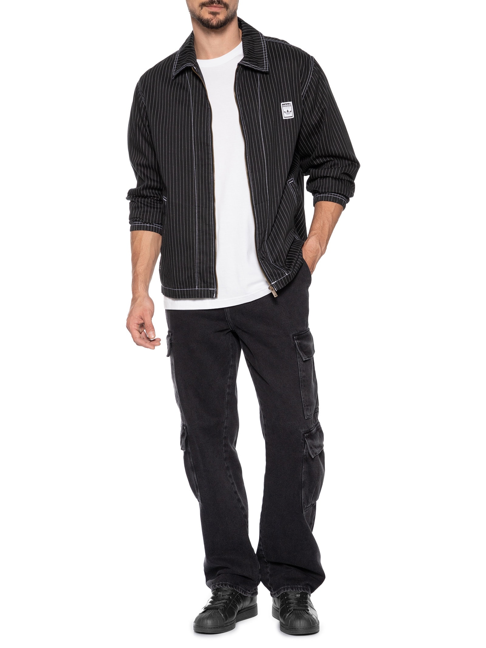 Tênis Masculino Superstar II Preto Adidas Originals