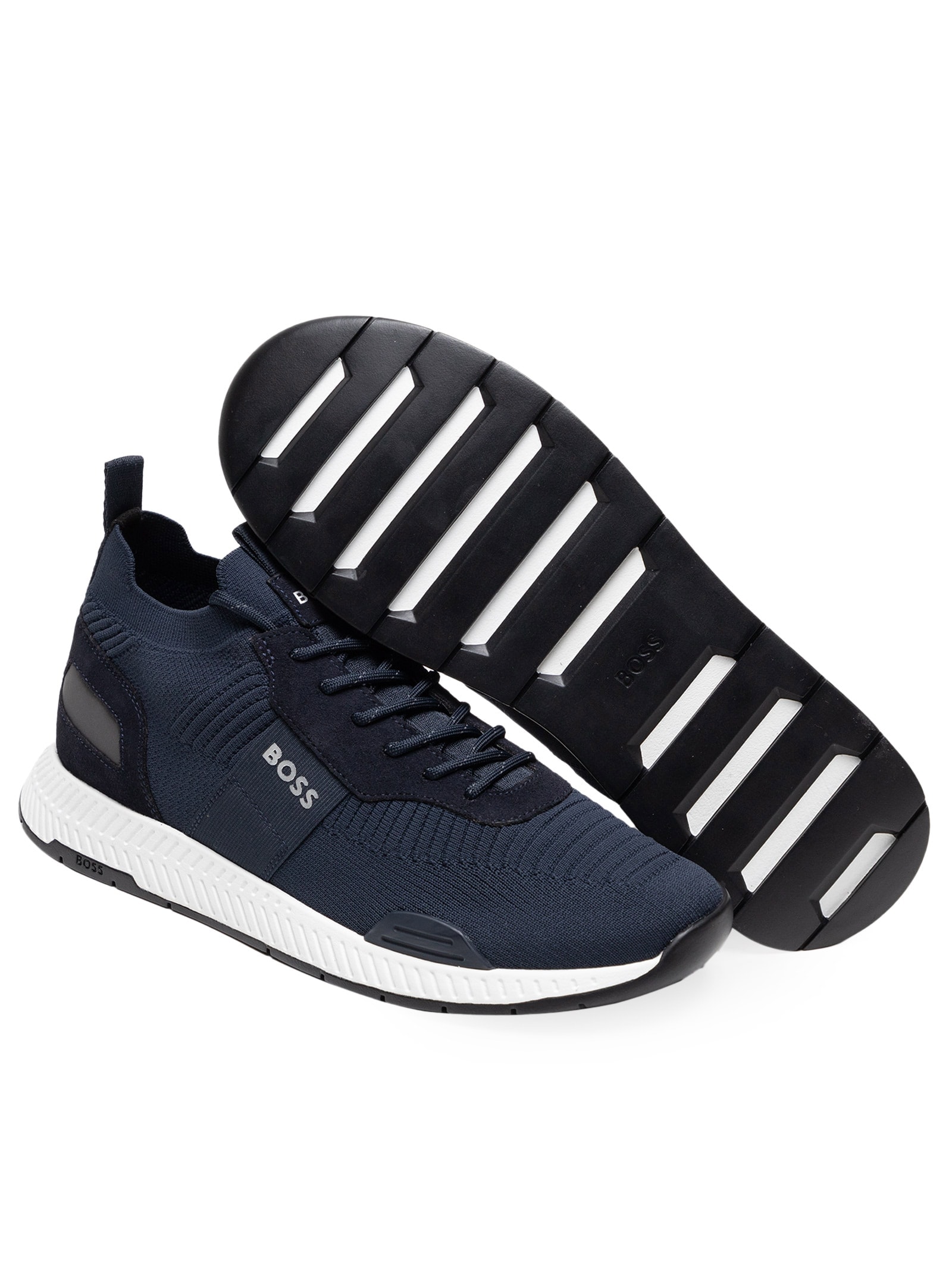 Tênis Masculino Titanium Runn Knst Azul Boss