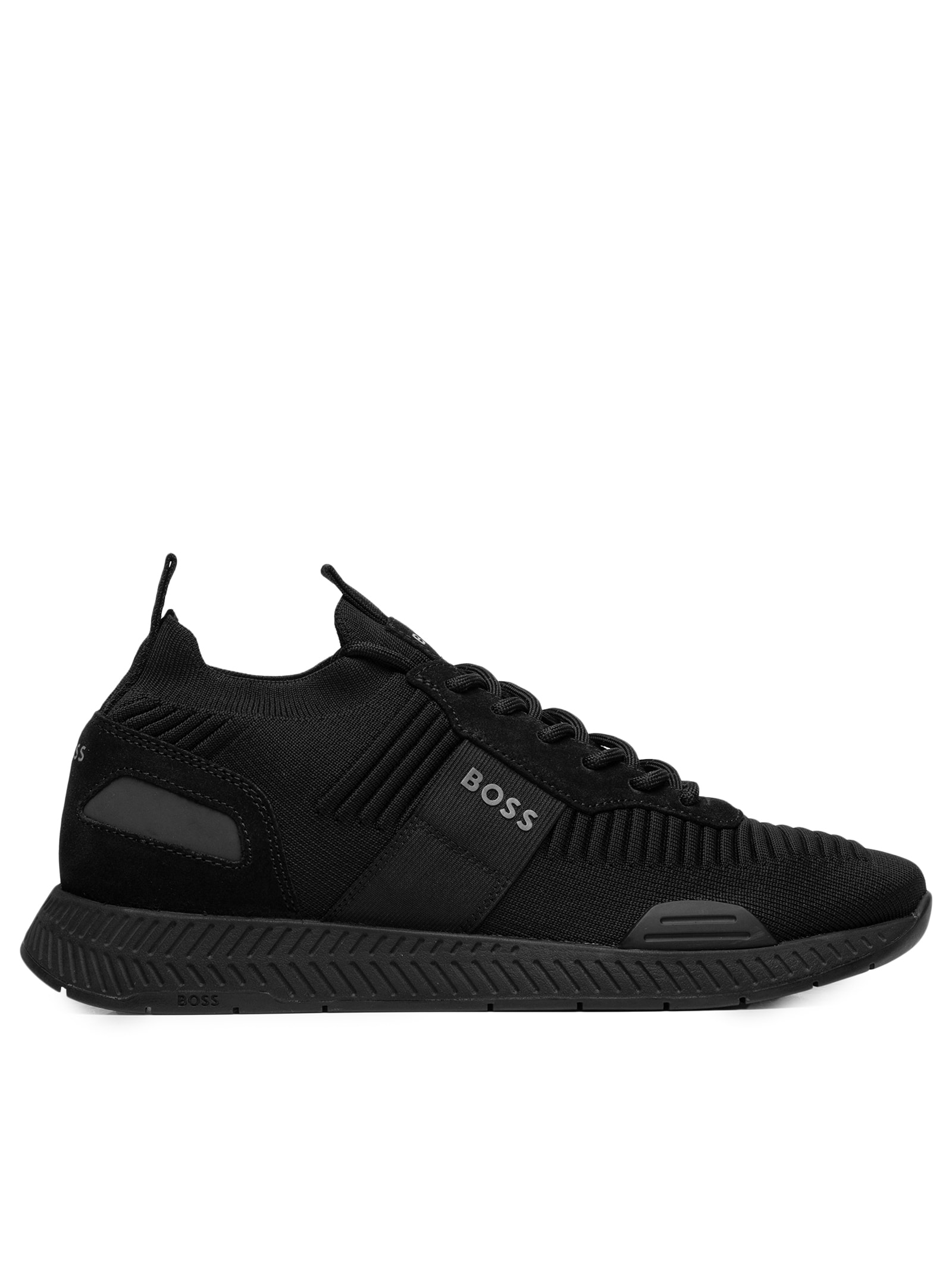 Tênis Masculino Titanium Runn Knst Preto Boss