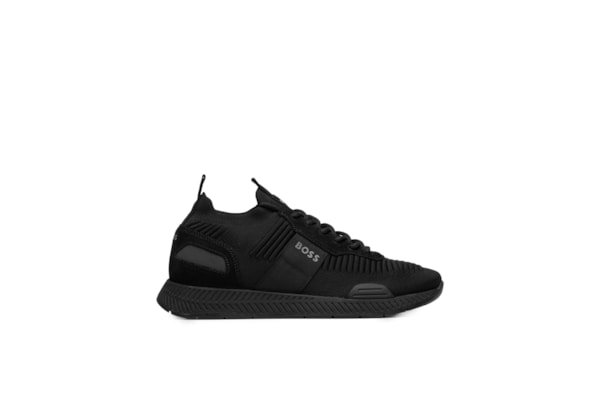 Tênis Masculino Titanium Runn Knst - Preto