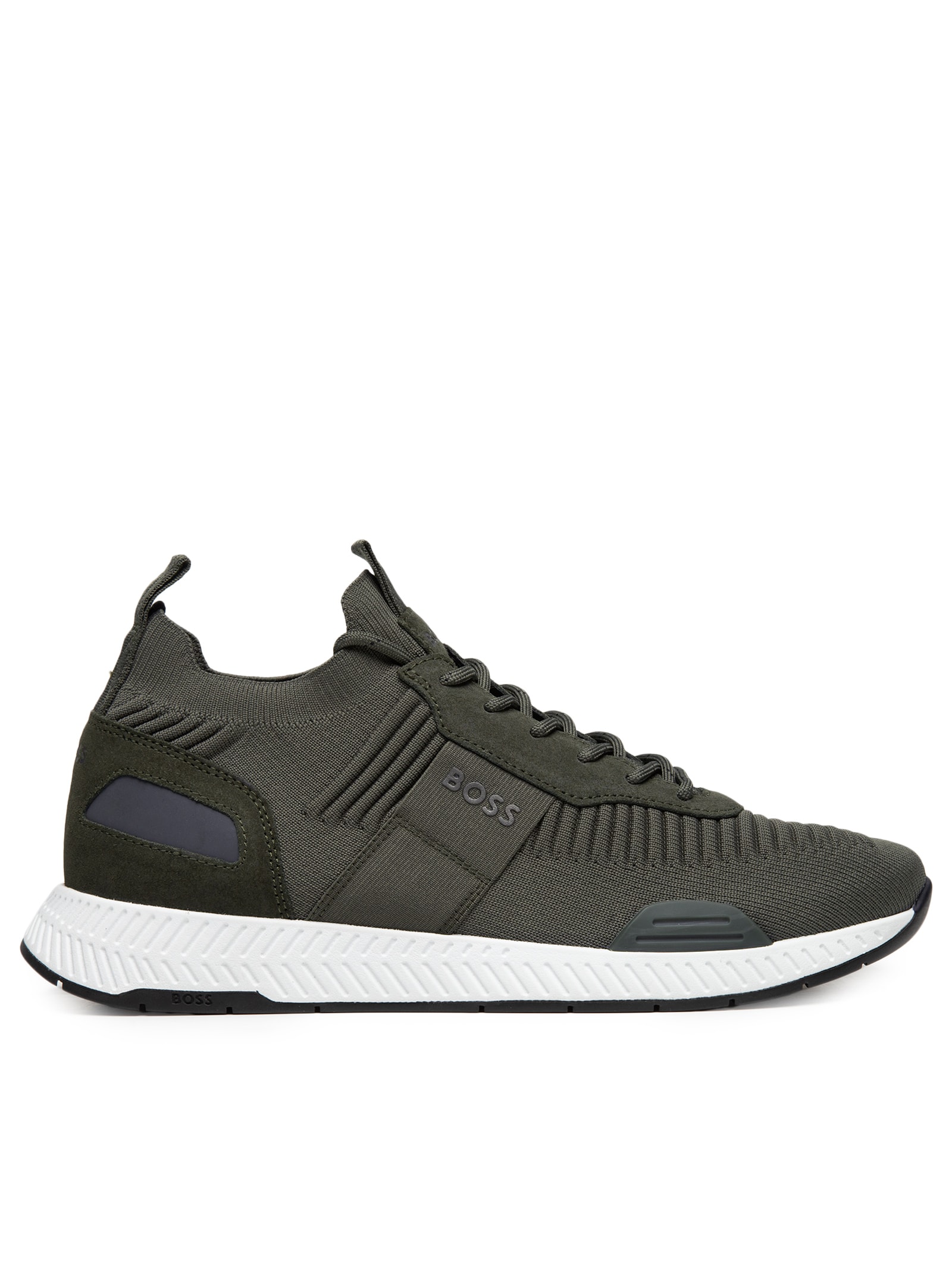 Tênis Masculino Titanium Runn Knst Verde Boss