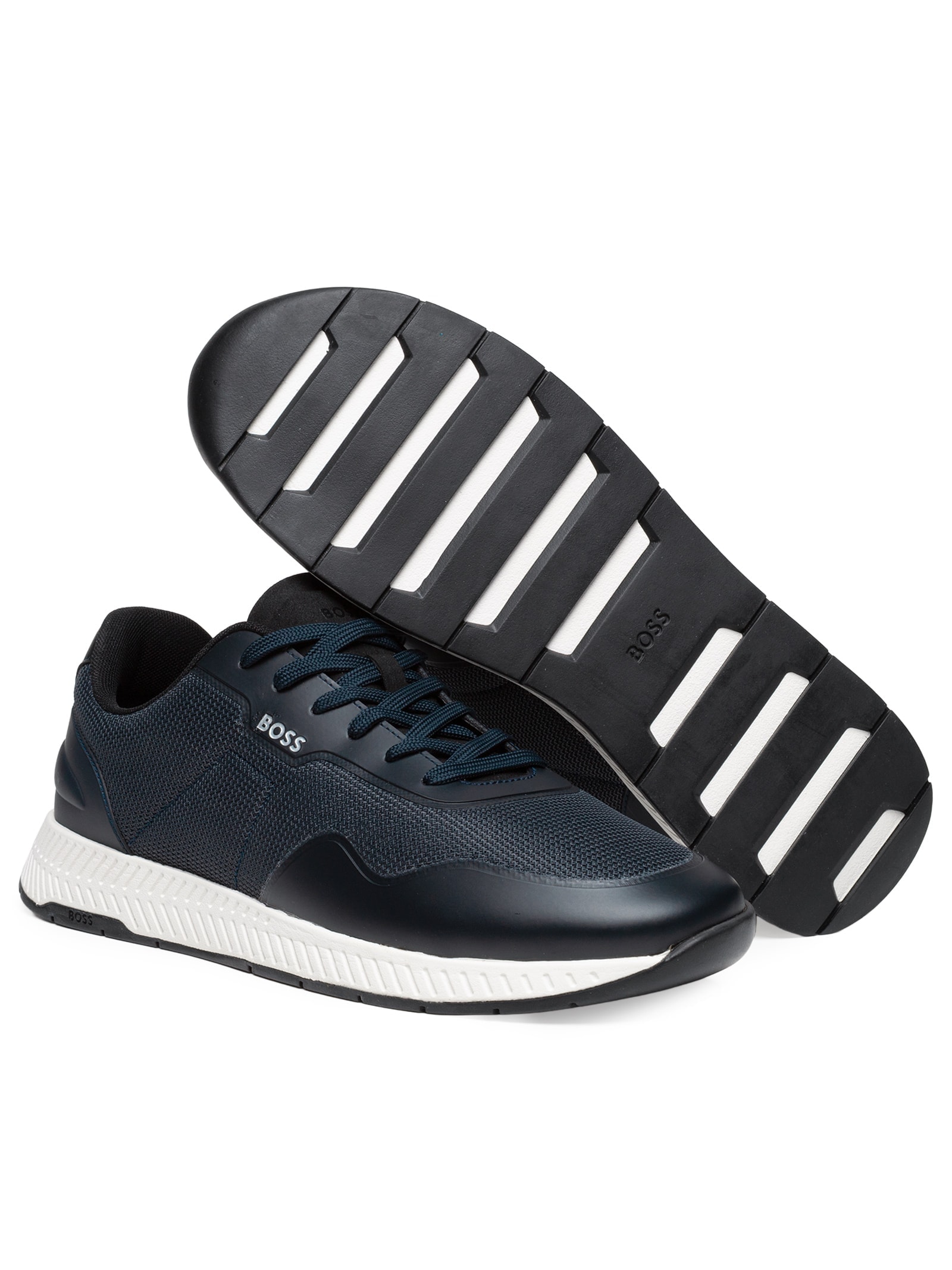 Tênis Masculino Titanium Runn Trtxpu Azul Boss