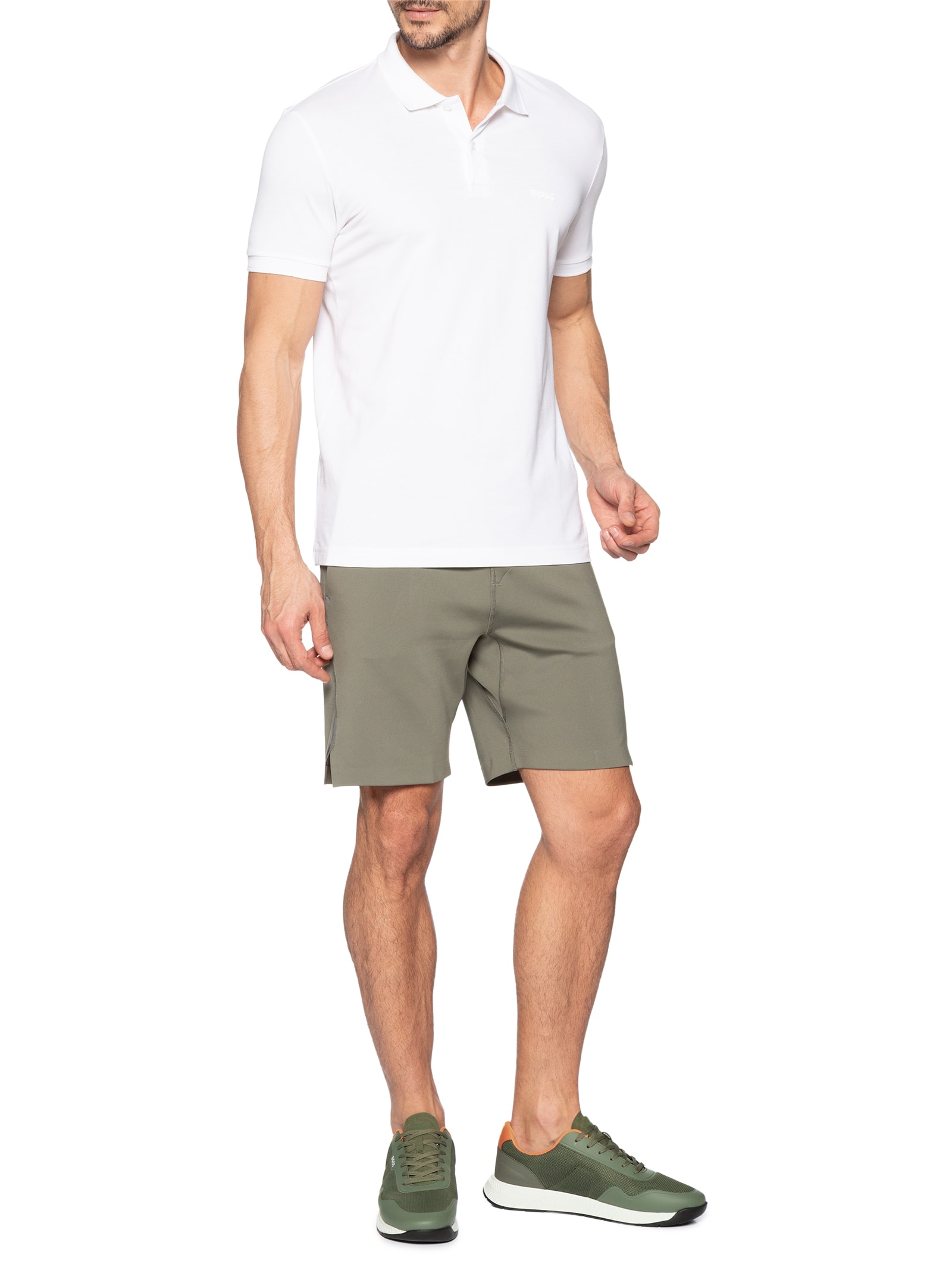 Tênis Masculino Titanium Runn Trtxpu Verde Boss