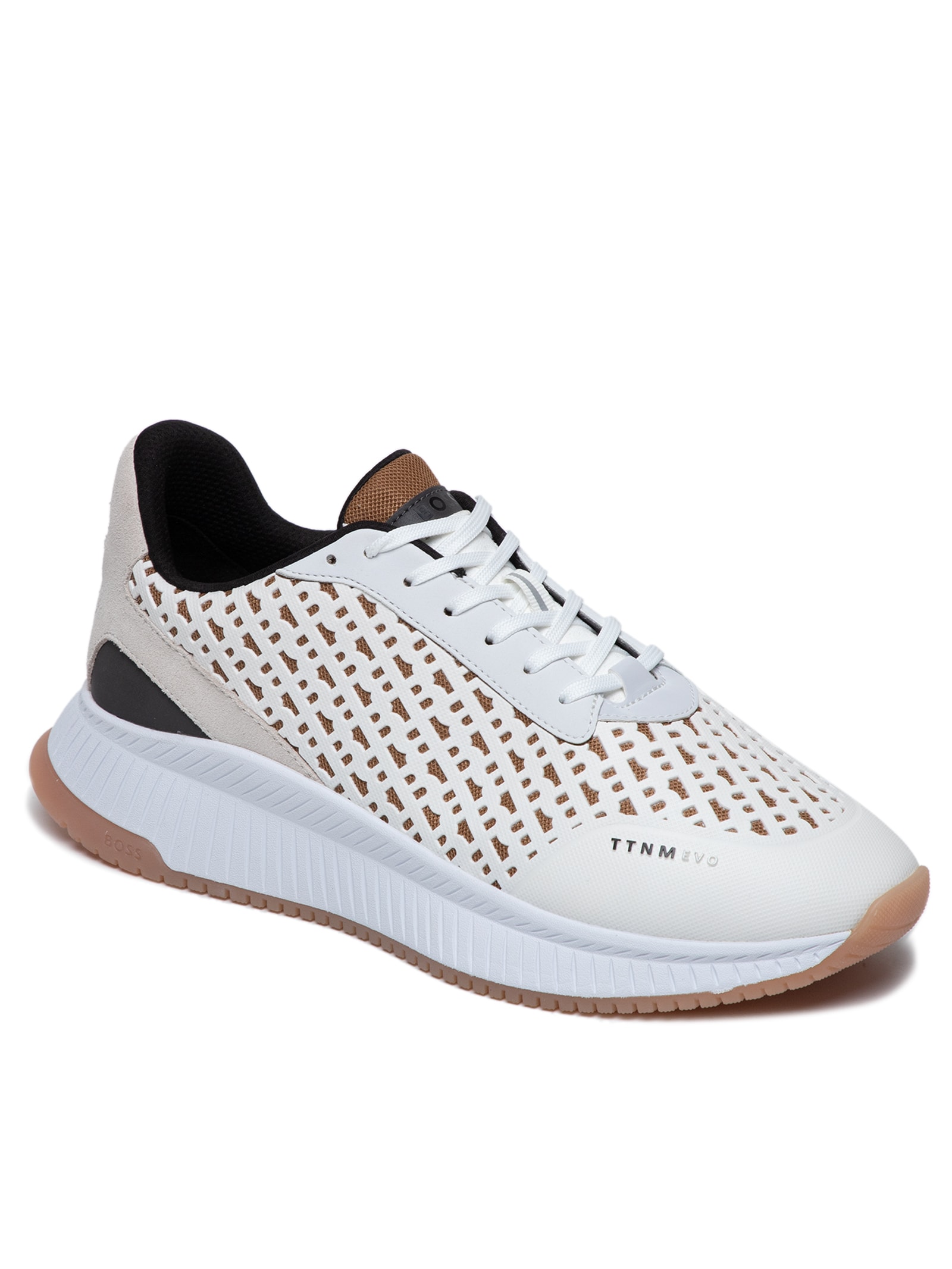 Boss - Tênis Masculino Ttnm Evo Runn Mxmn - Branco