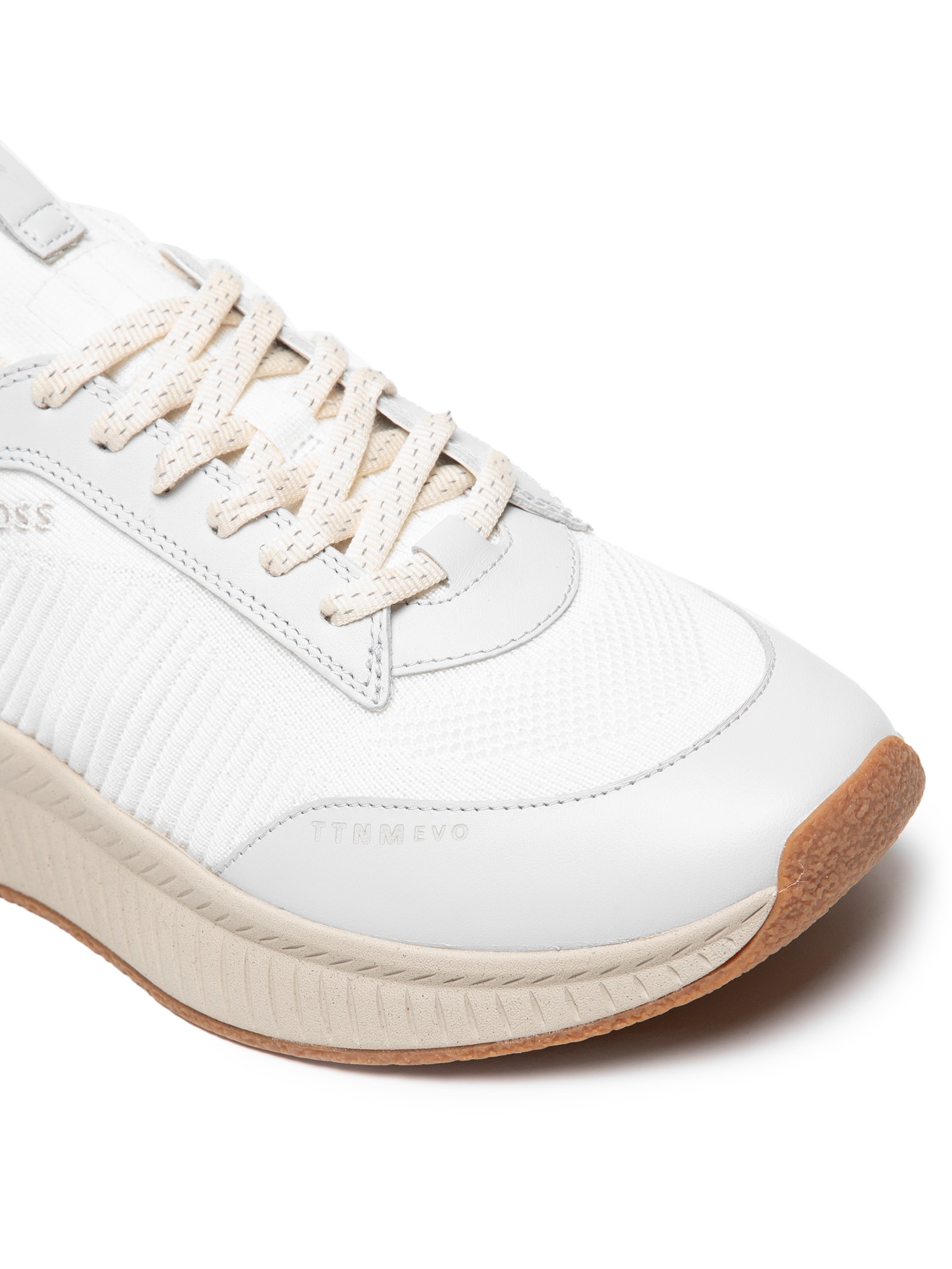 Tênis Masculino Ttnm Evo Slon Knit Off White Boss