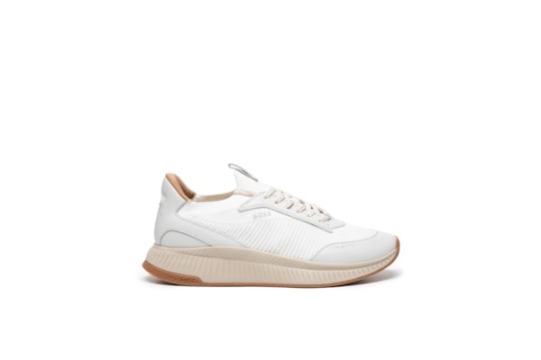Tênis Masculino Ttnm Evo Slon Knit - Off White