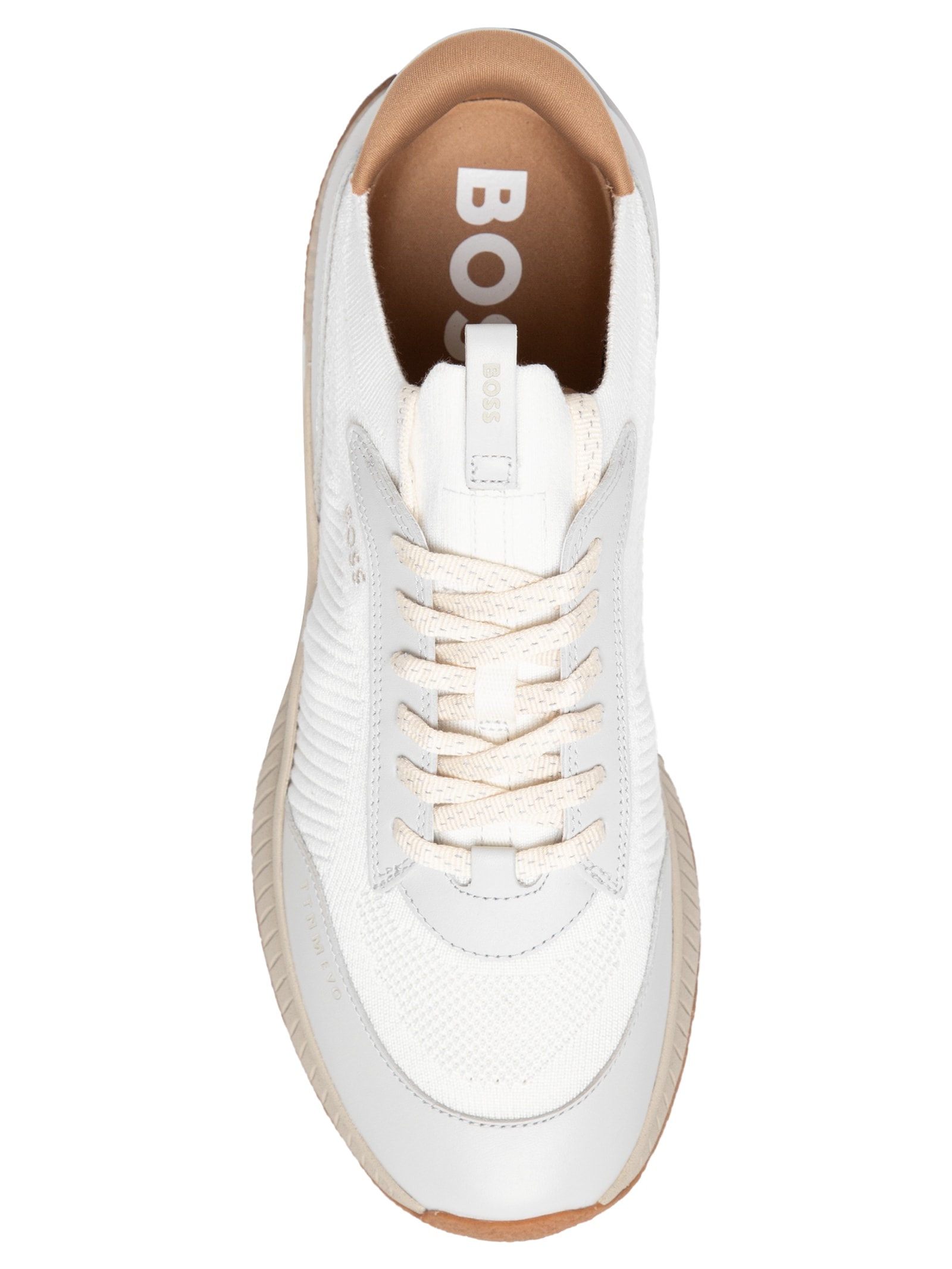 Tênis Masculino Ttnm Evo Slon Knit Off White Boss