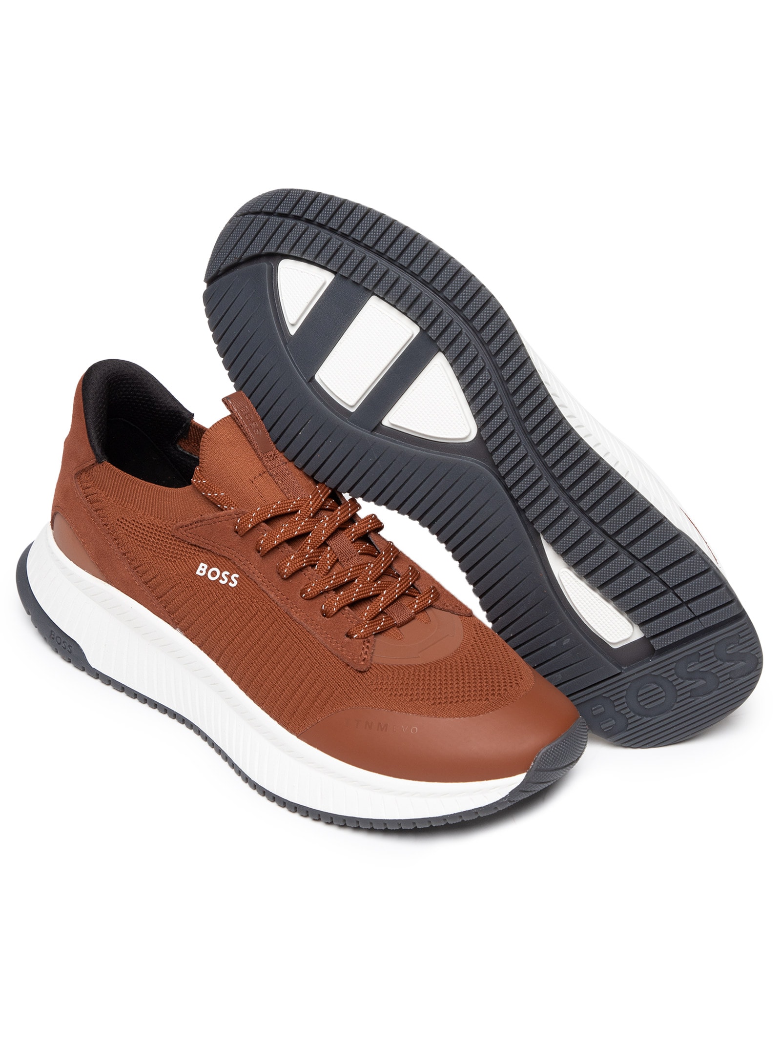 Tênis Masculino Ttnm Evo Slon Knsd - Marrom - Boss