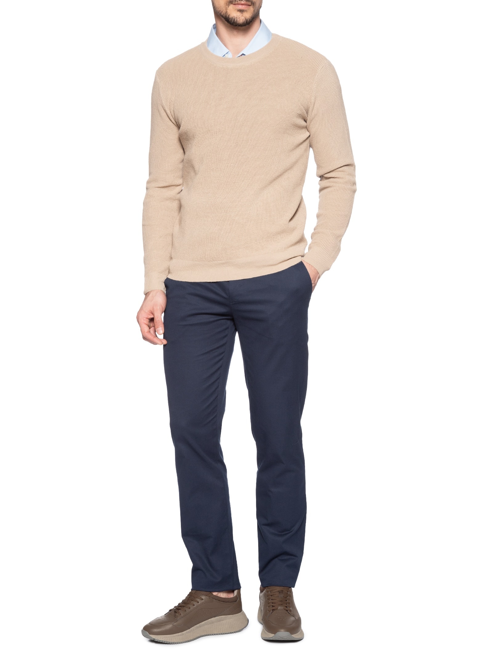 Tênis Masculino Ttnm Evo Slon Ltmxly Marrom Boss