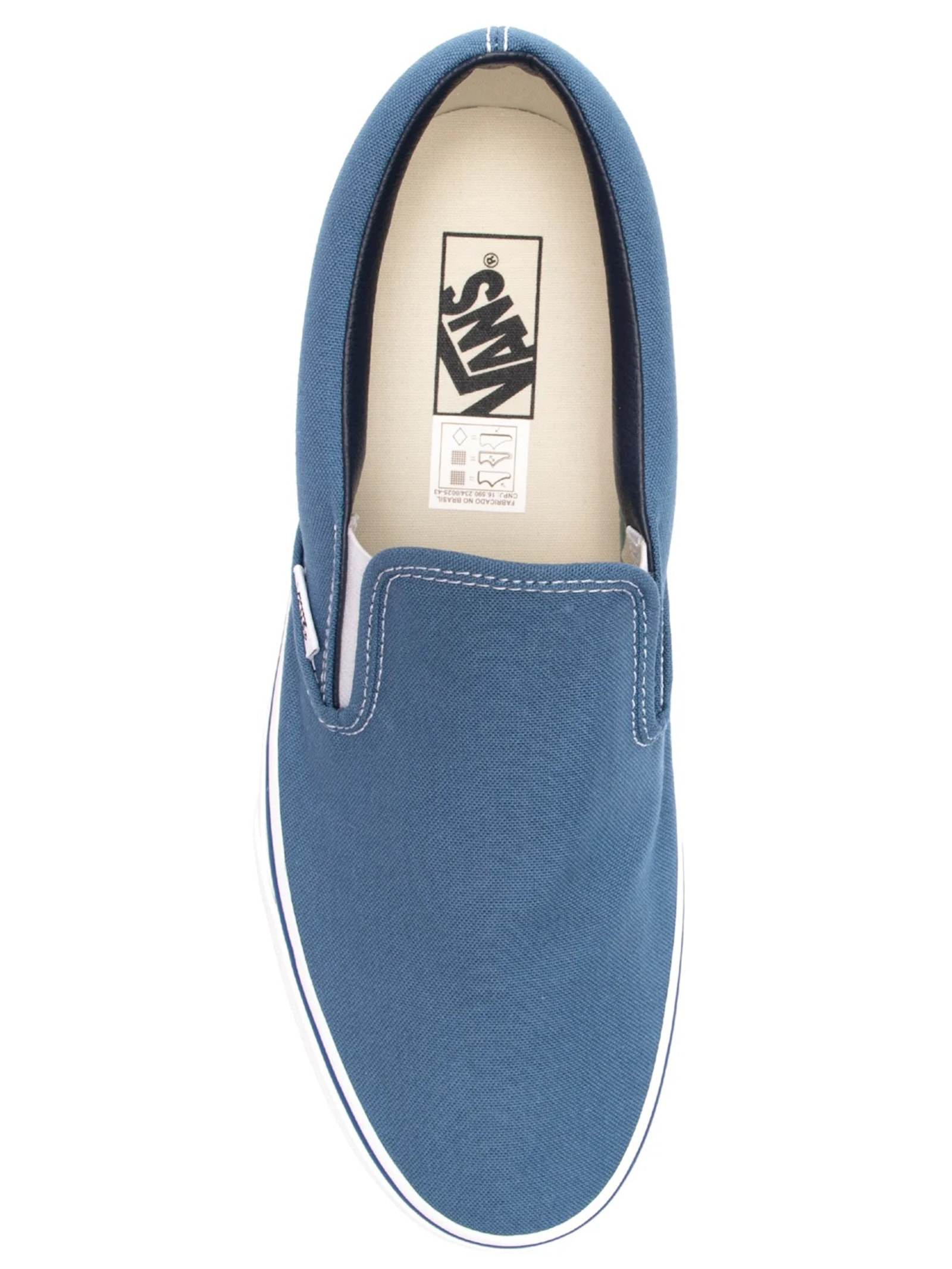 Tênis Masculino Ua Classic Slip On Azul Vans
