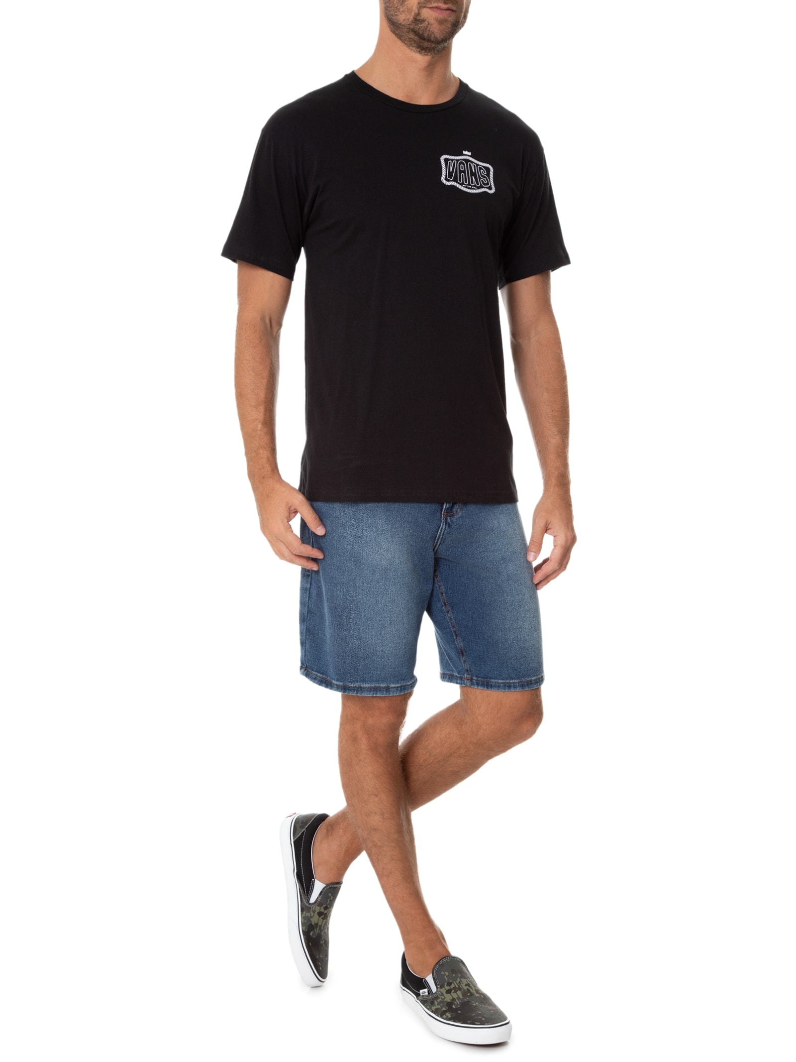 Tênis Masculino Ua Classic Slip On Preto Vans