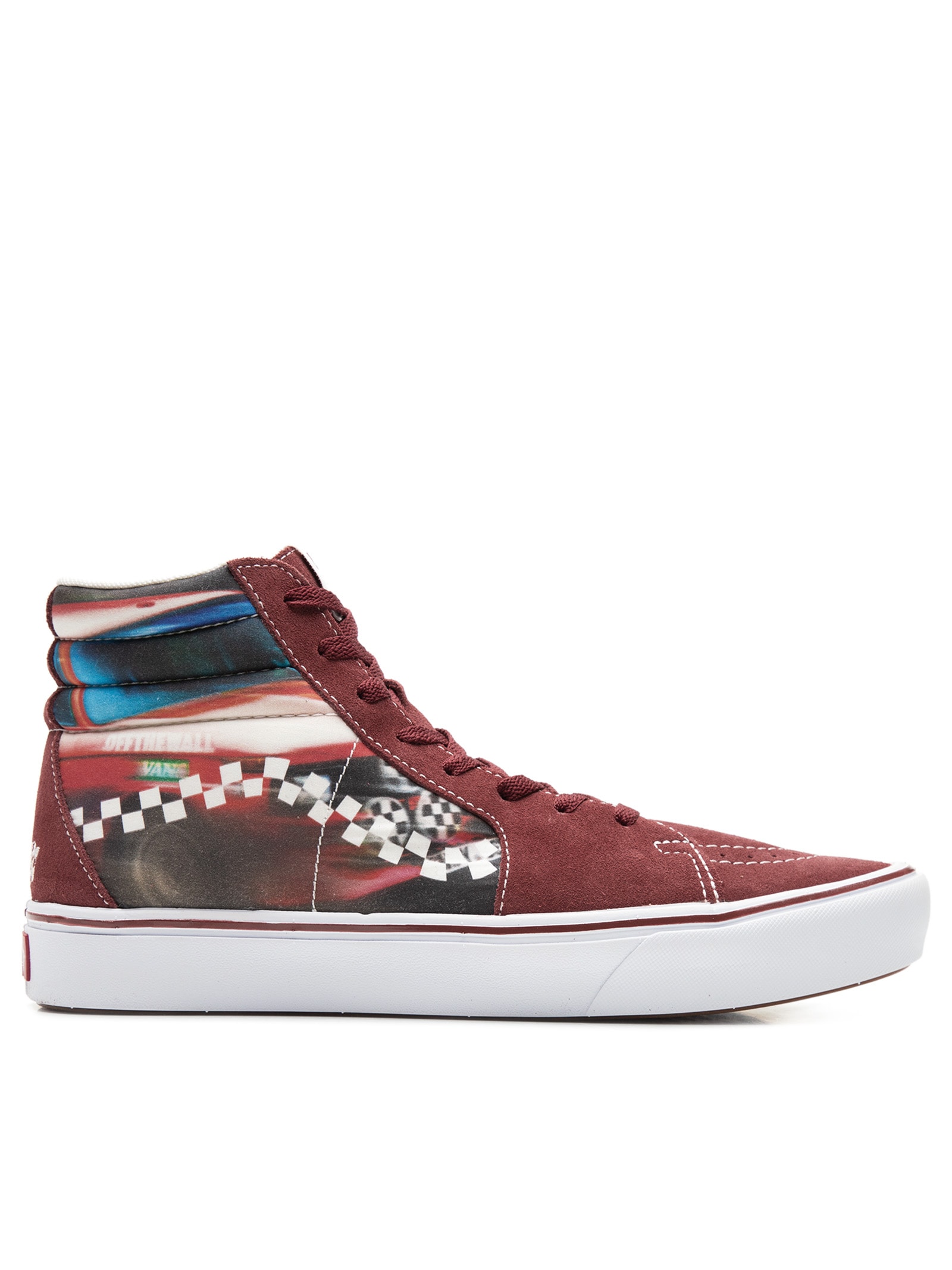 Vans Tênis Masculino Ua Comfycush Sk8-hi Vermelho