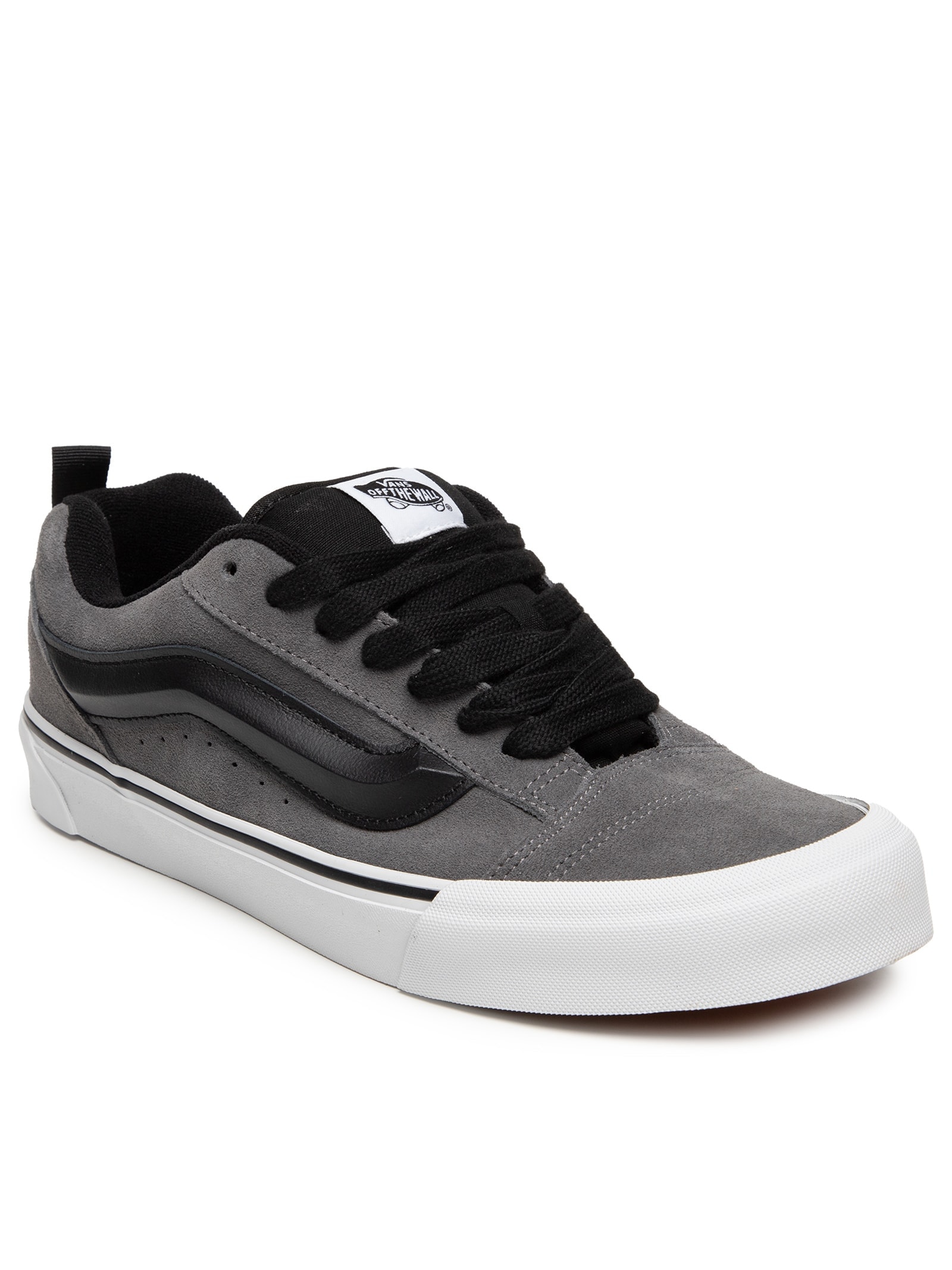 Tênis Masculino Ua Knu Skool Cinza Vans