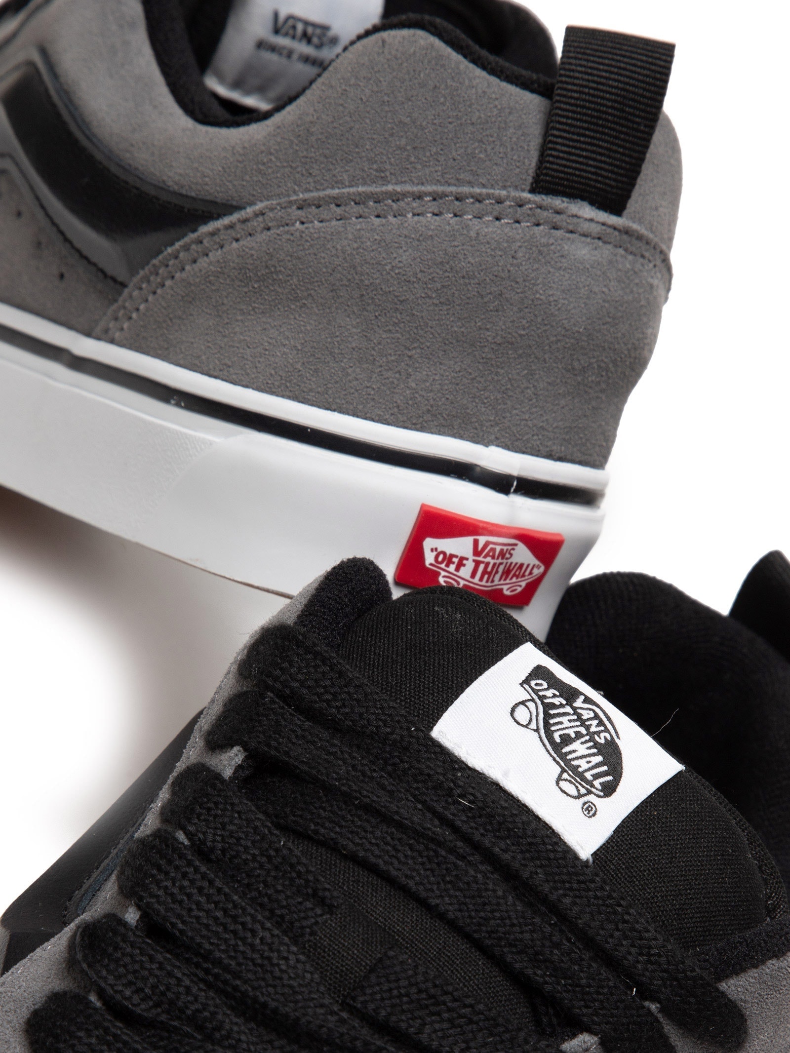 Tênis Masculino Ua Knu Skool Cinza Vans