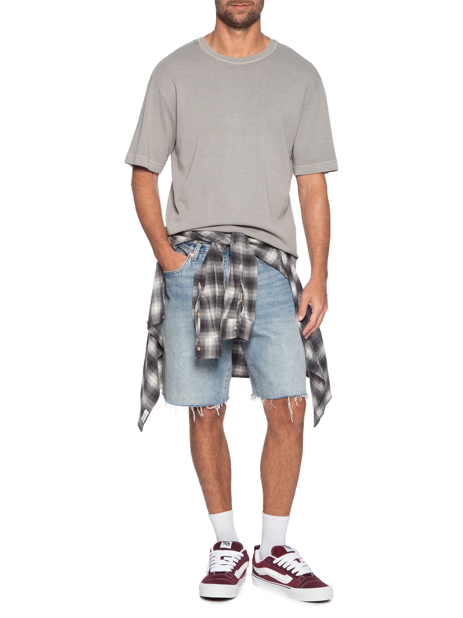 Tênis Masculino Ua Knu Skool Vermelho Vans