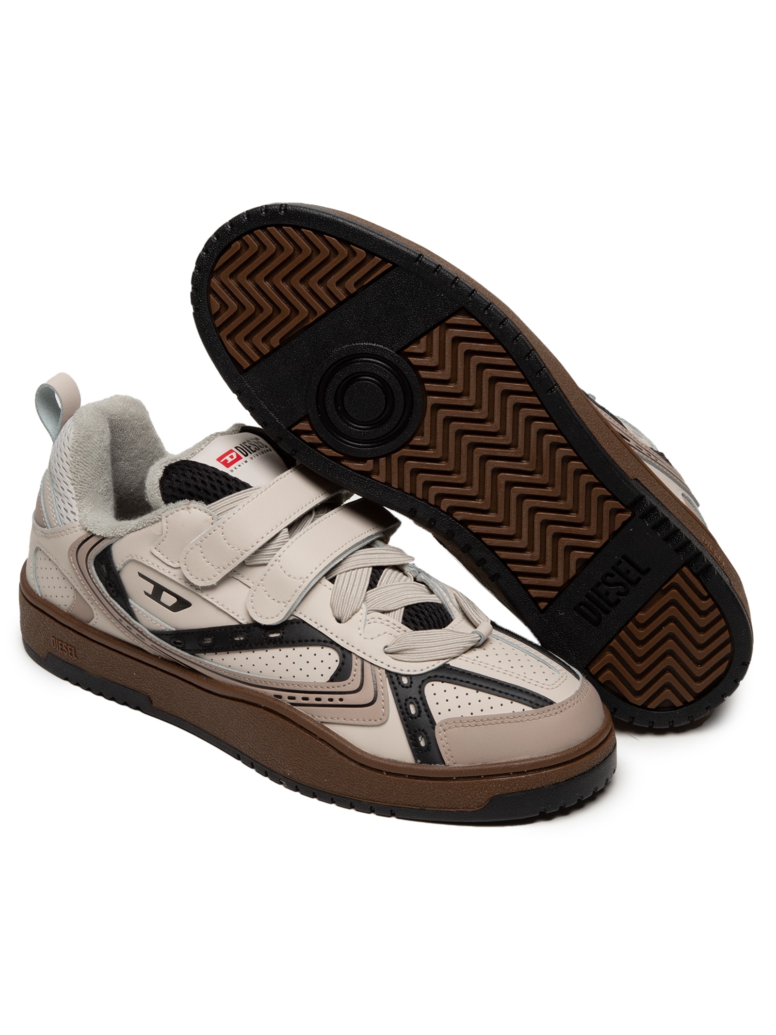 Diesel - Tênis Masculino Ukiyo Skt Sneaker - Bege