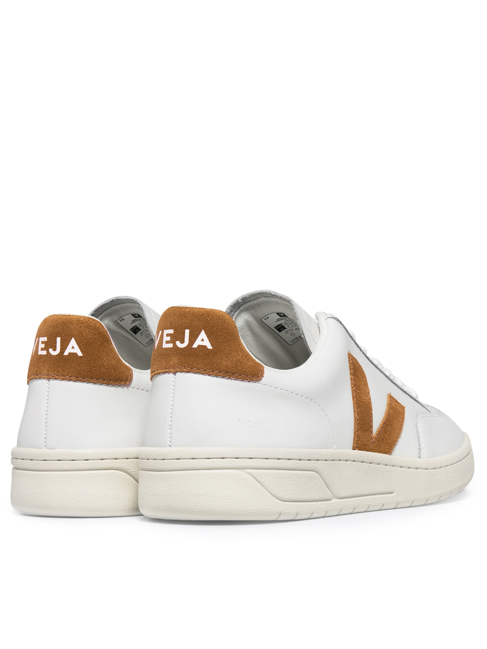 神威です❣️1215 Veja - Tênis Masculino V-12 Camel - Marrom