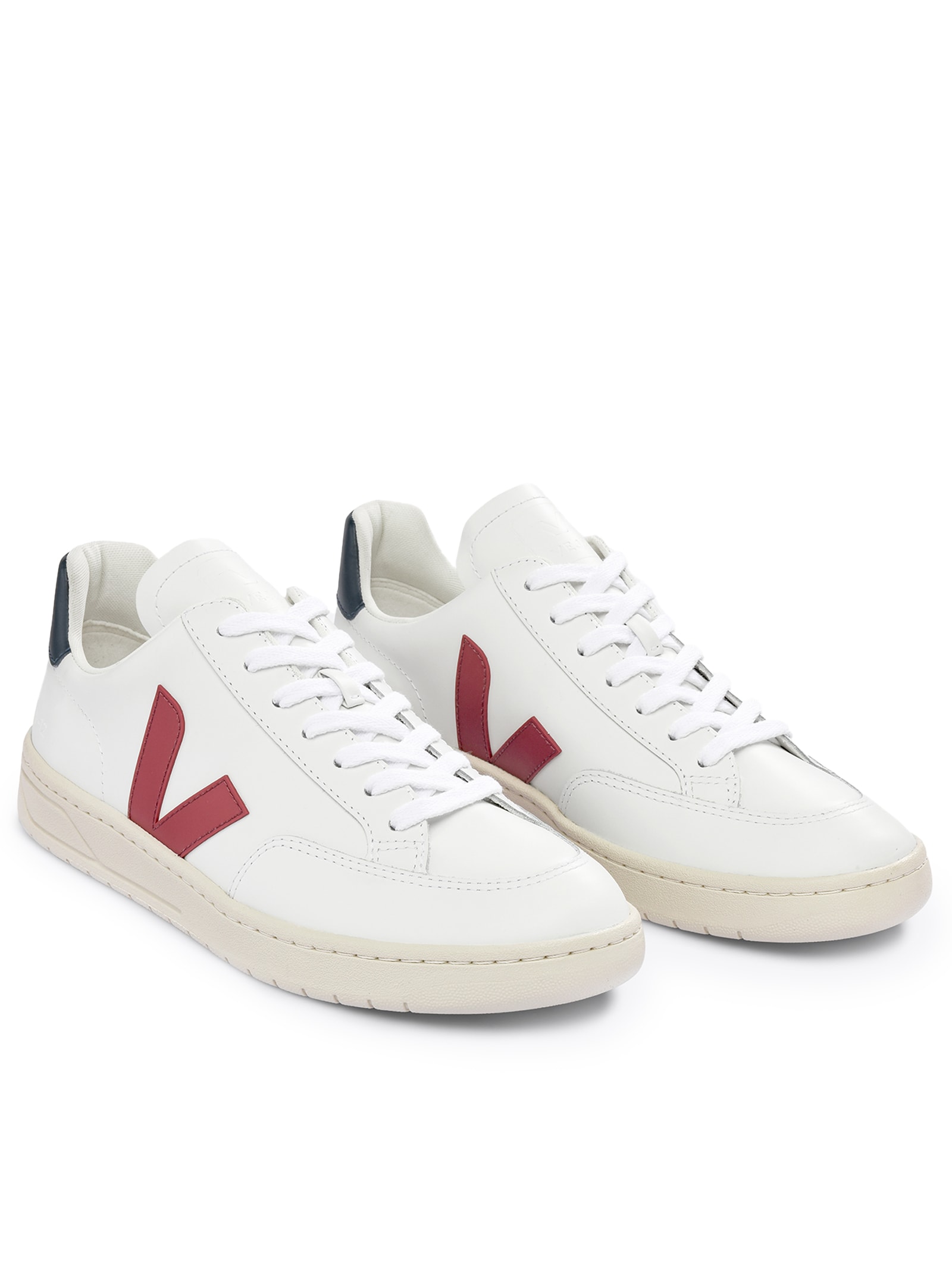 Tênis Masculino V-12 Leath Branco Veja