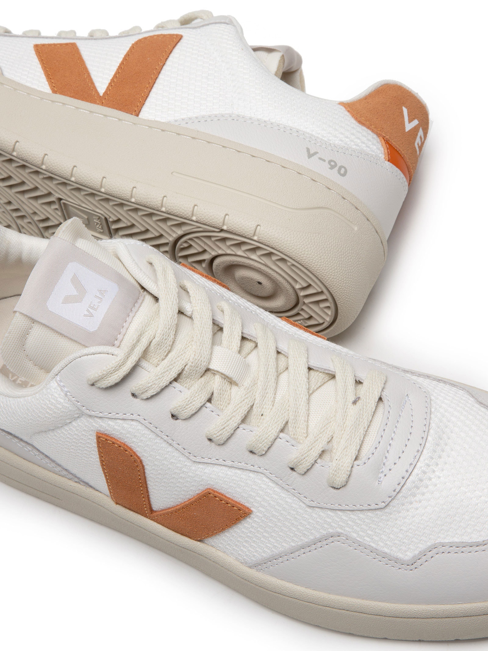 Tênis Masculino V-90 B-Mesh Branco Veja