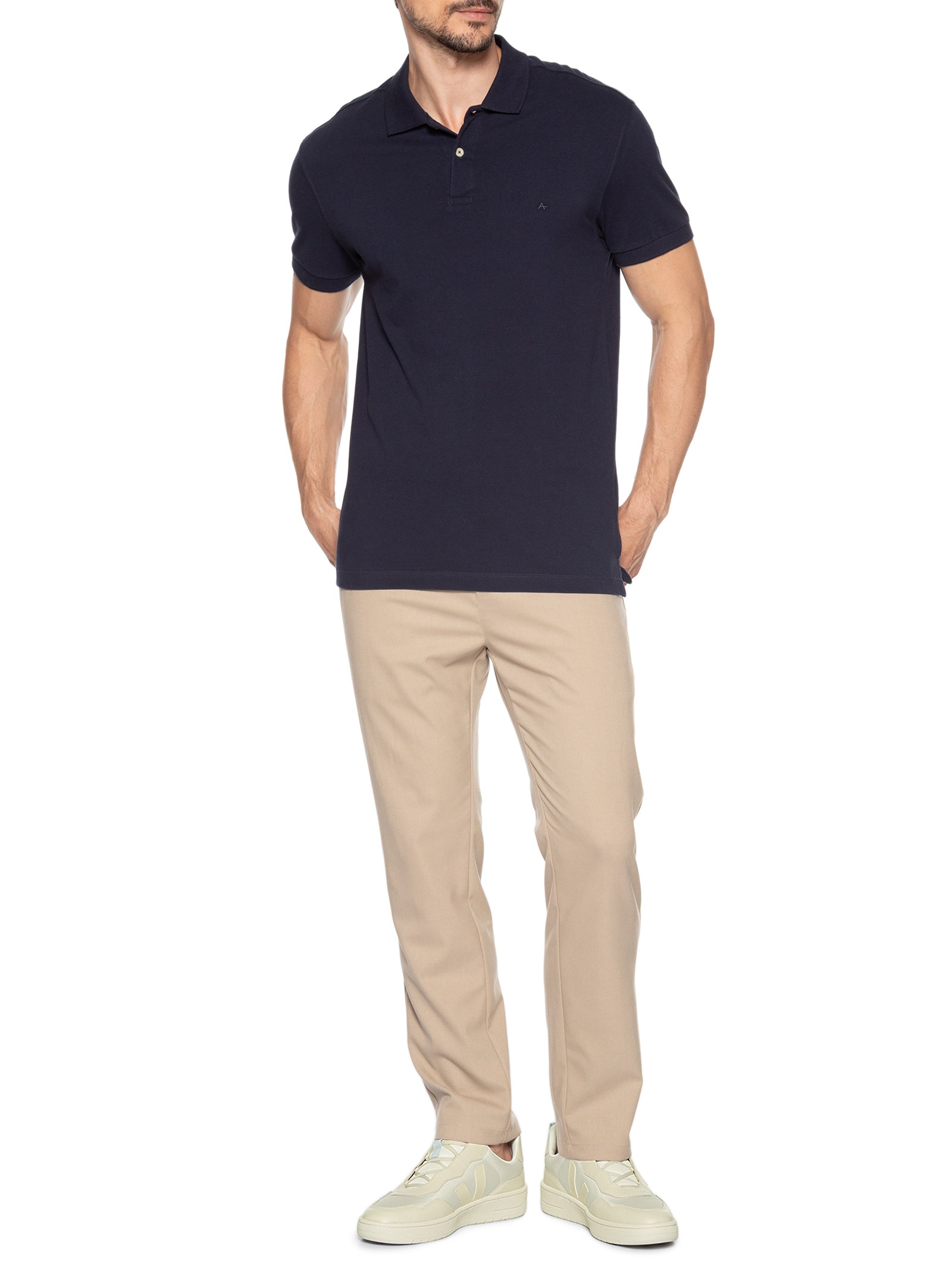 Tênis Masculino V-90 Bege Veja + Cfcl