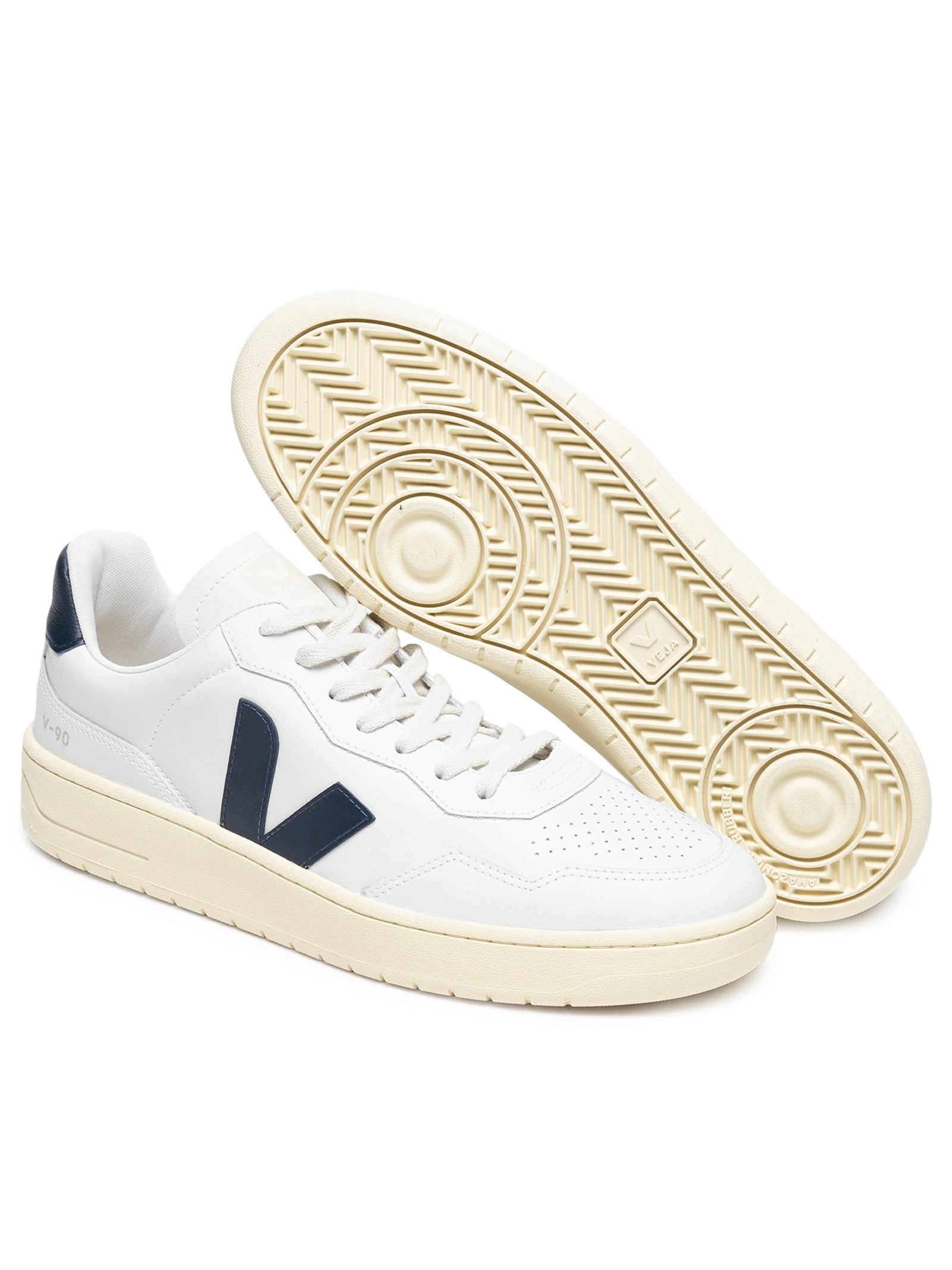Tênis Masculino V-90 O.T Leath Off White Veja