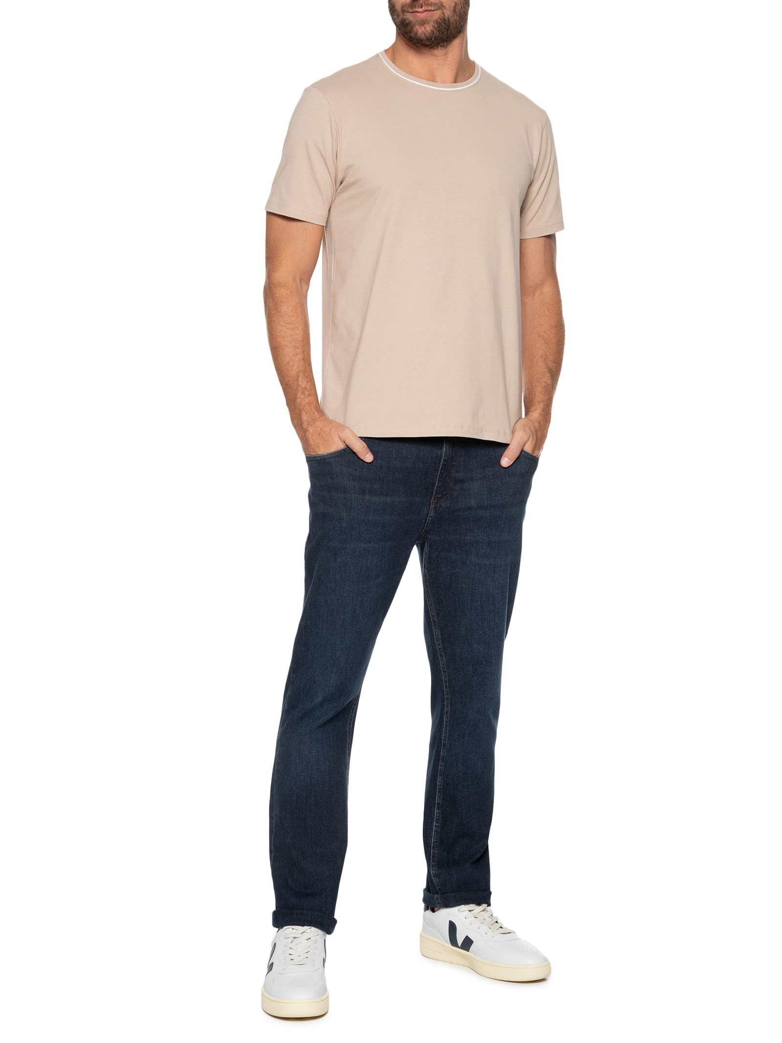 Tênis Masculino V-90 O.T Leath Off White Veja