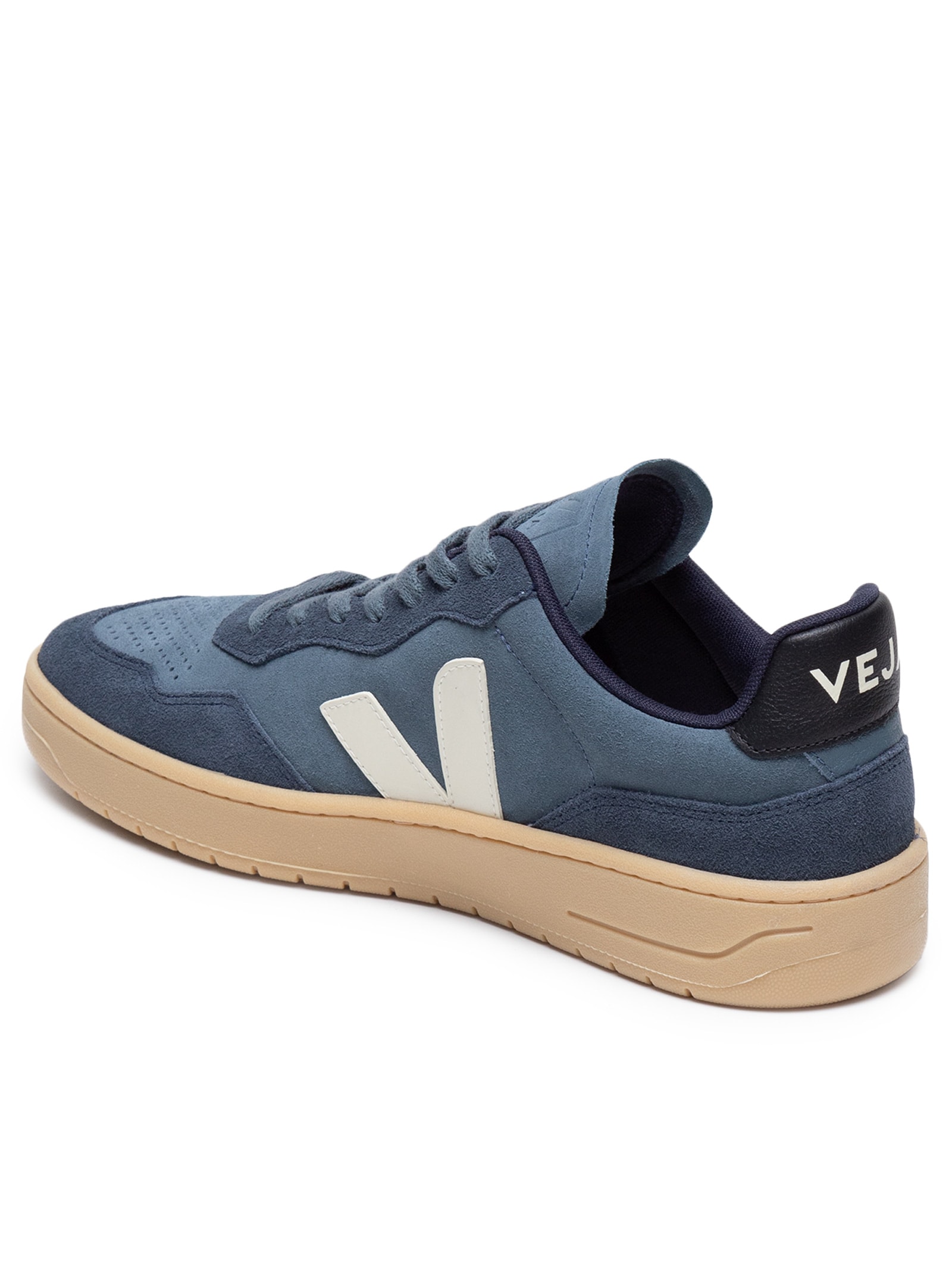 Tênis Masculino V-90 Suede California Pierre Azul Veja