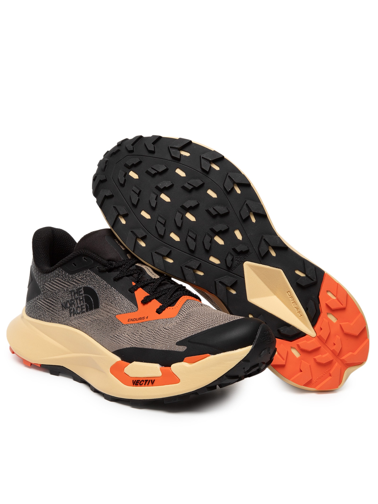 Tênis Masculino Vectiv Enduris 4 Laranja The North Face