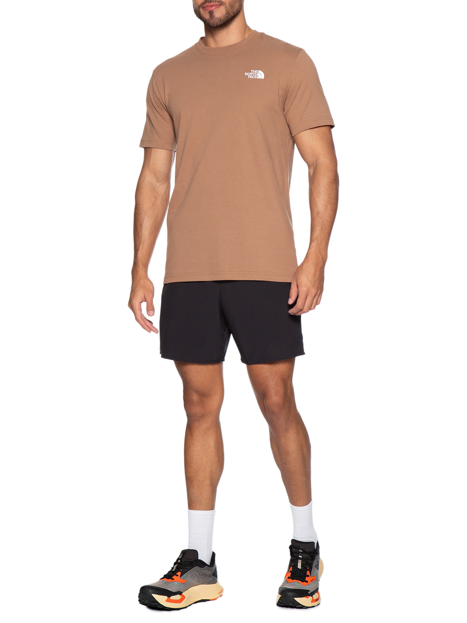 Tênis Masculino Vectiv Enduris 4 Laranja The North Face