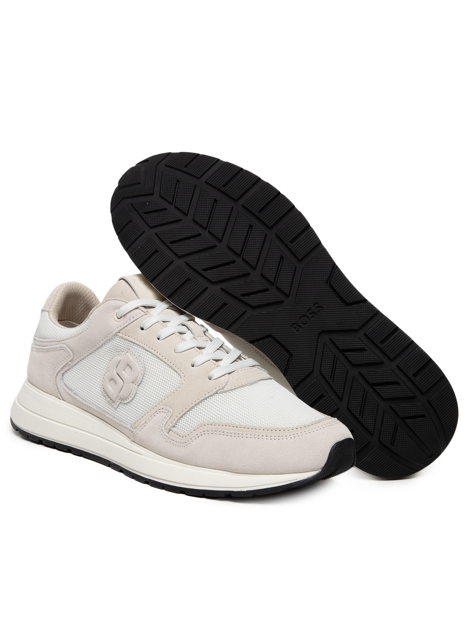 Tênis Masculino Vinston Runn Sdmebb Bege Boss